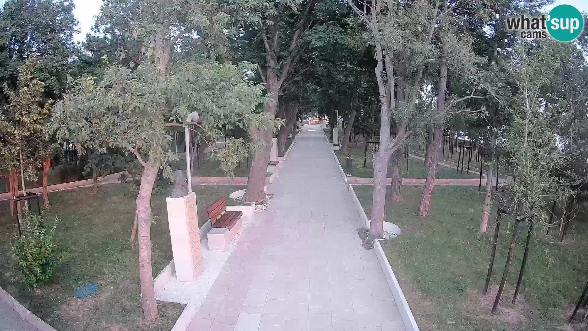 Writers’ Park Webcam Senj – Live by the Sea
