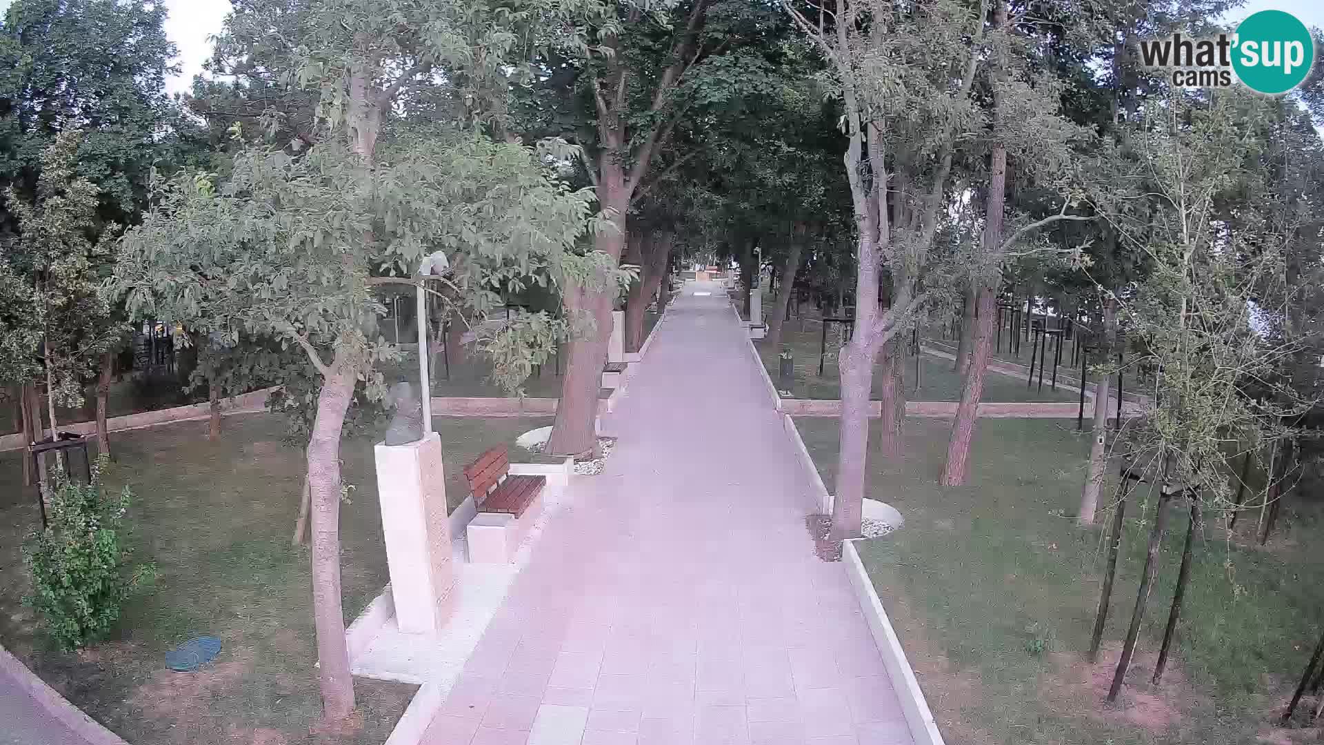 Writers’ Park Webcam Senj – Live by the Sea