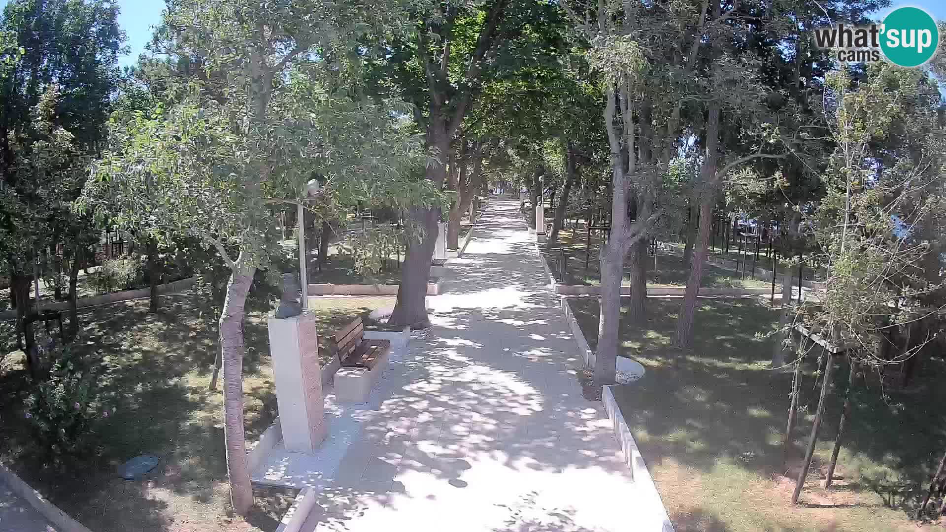 Writers’ Park Webcam Senj – Live by the Sea