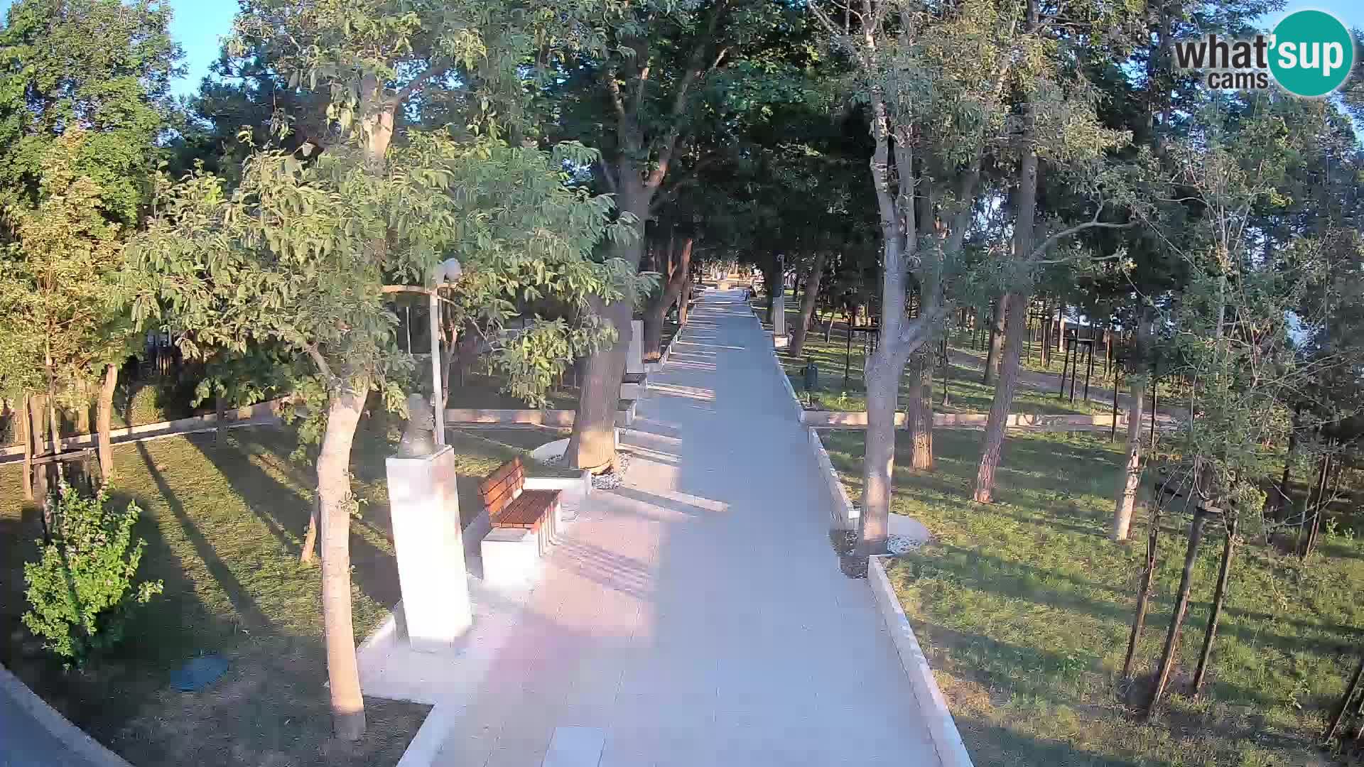 Writers’ Park Webcam Senj – Live by the Sea