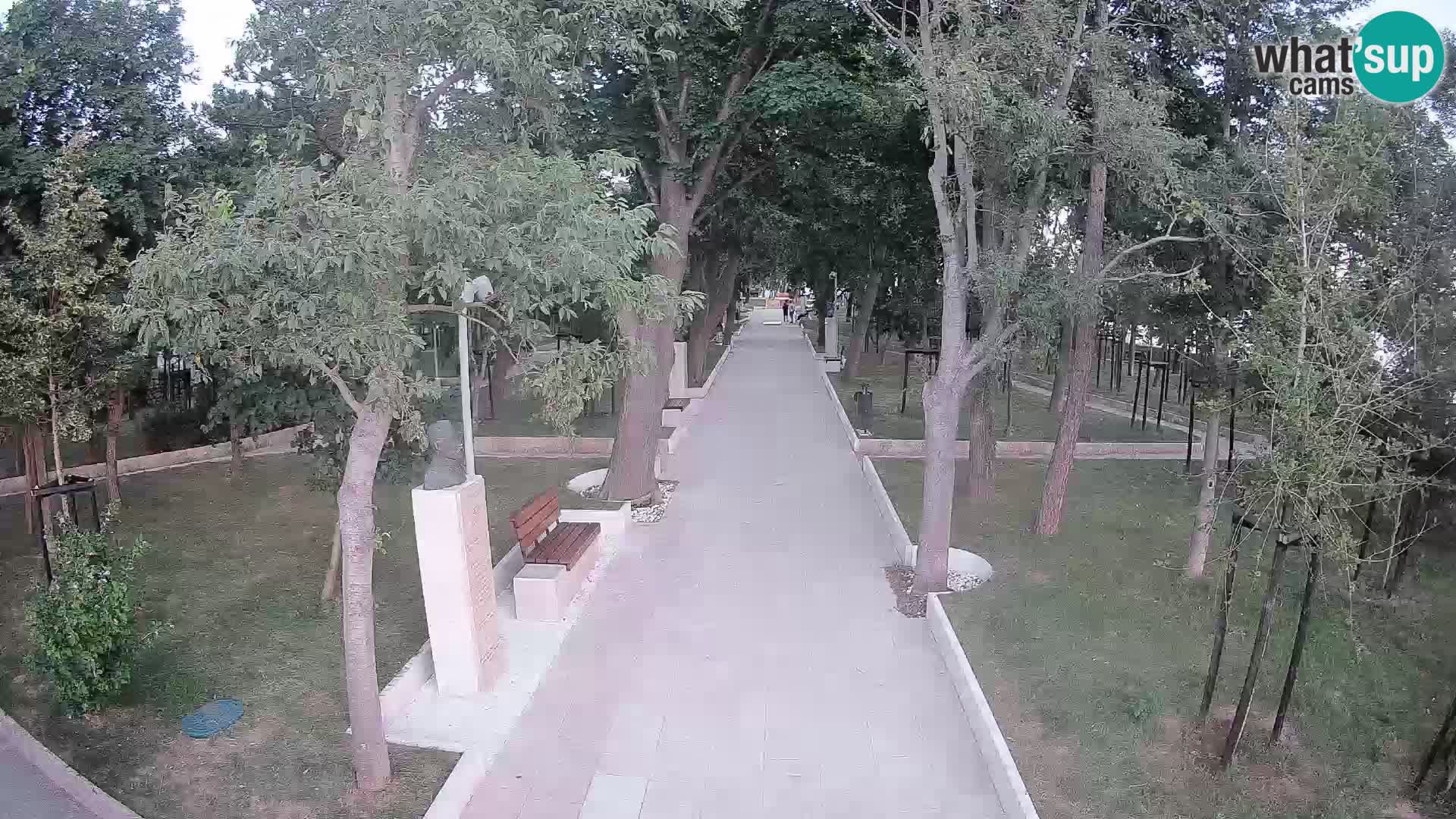 Writers’ Park Webcam Senj – Live by the Sea