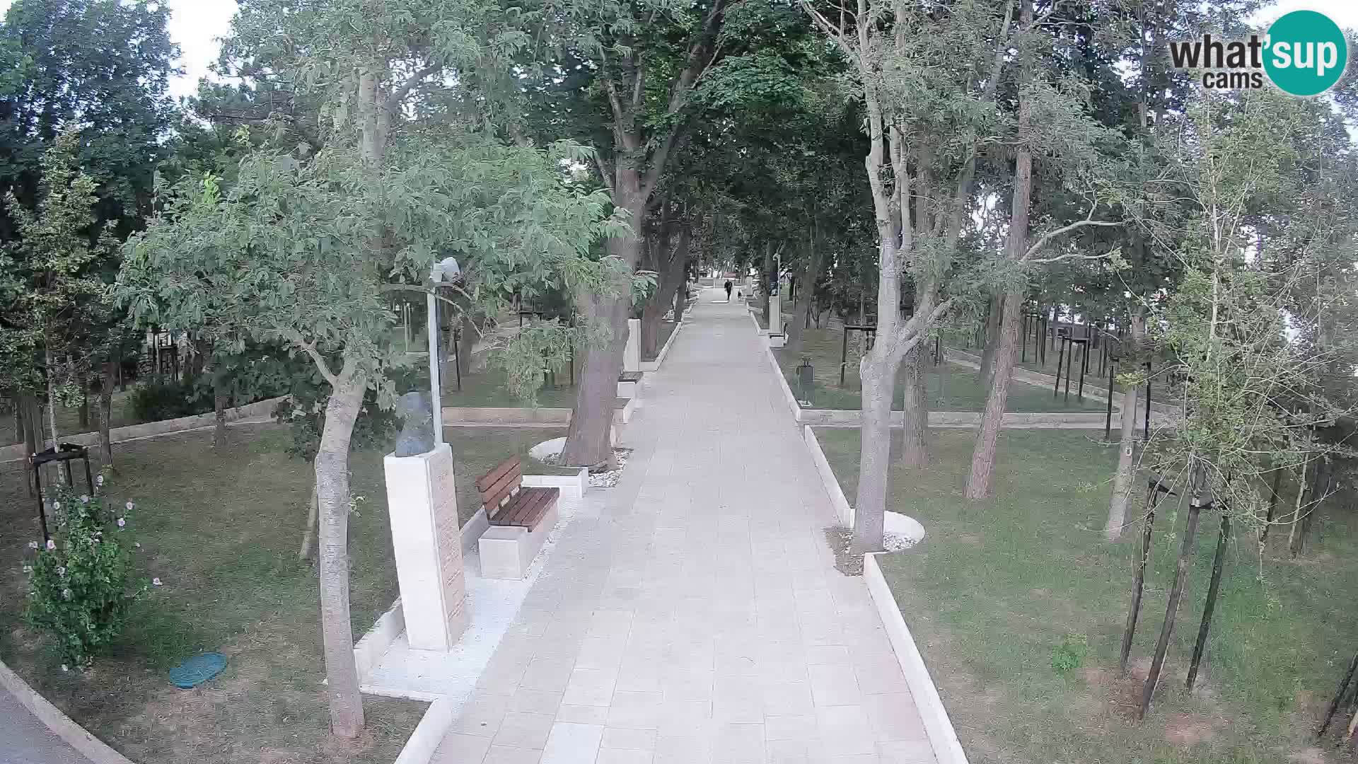 Writers’ Park Webcam Senj – Live by the Sea