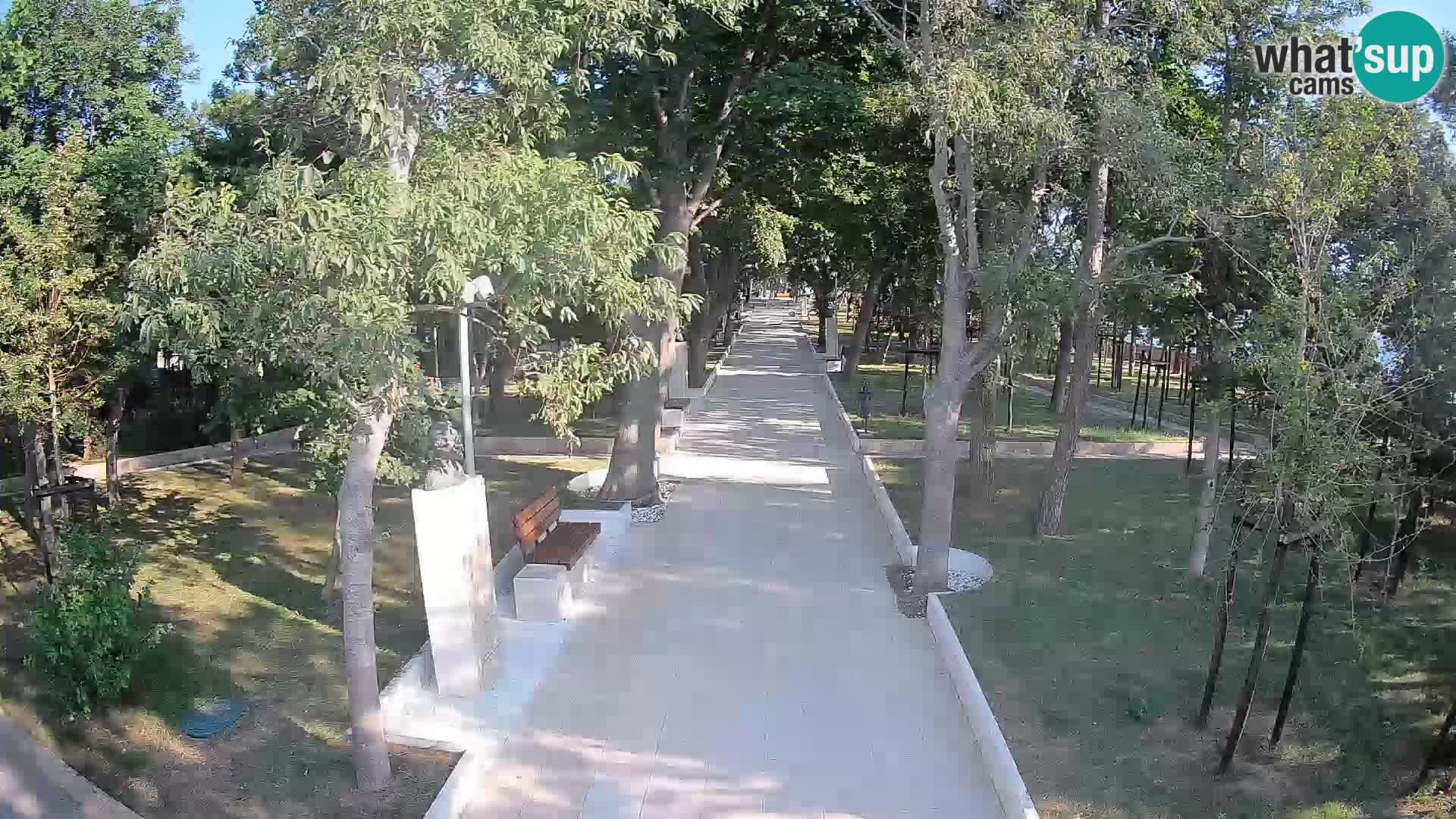 Writers’ Park Webcam Senj – Live by the Sea