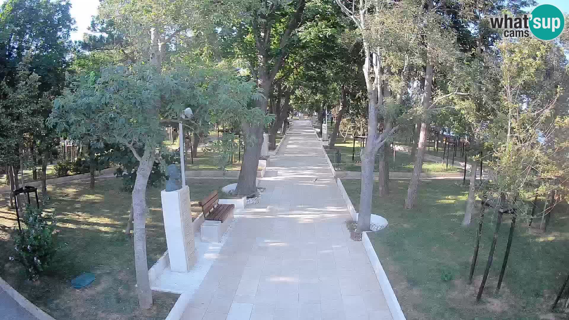 Writers’ Park Webcam Senj – Live by the Sea