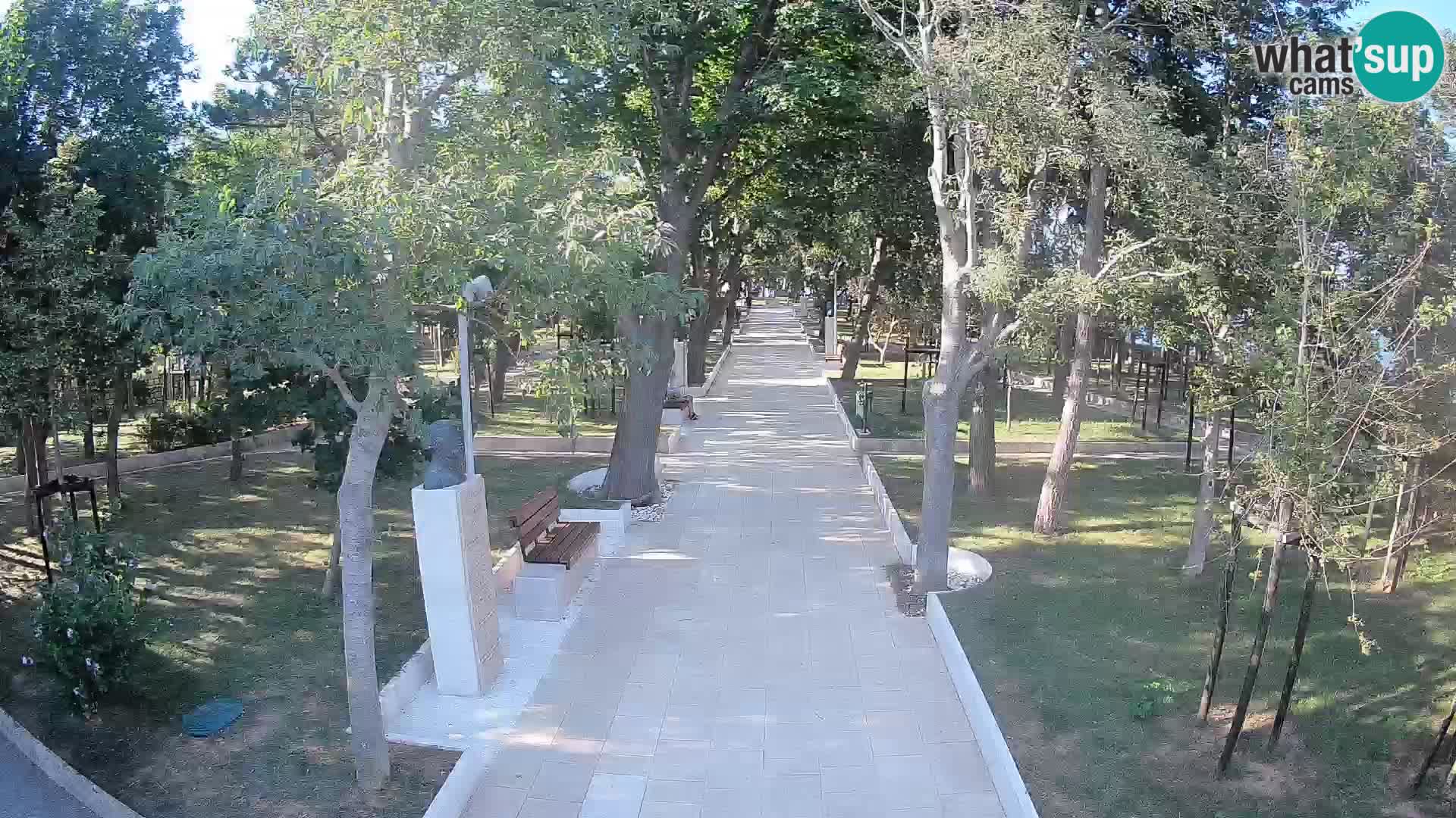 Writers’ Park Webcam Senj – Live by the Sea