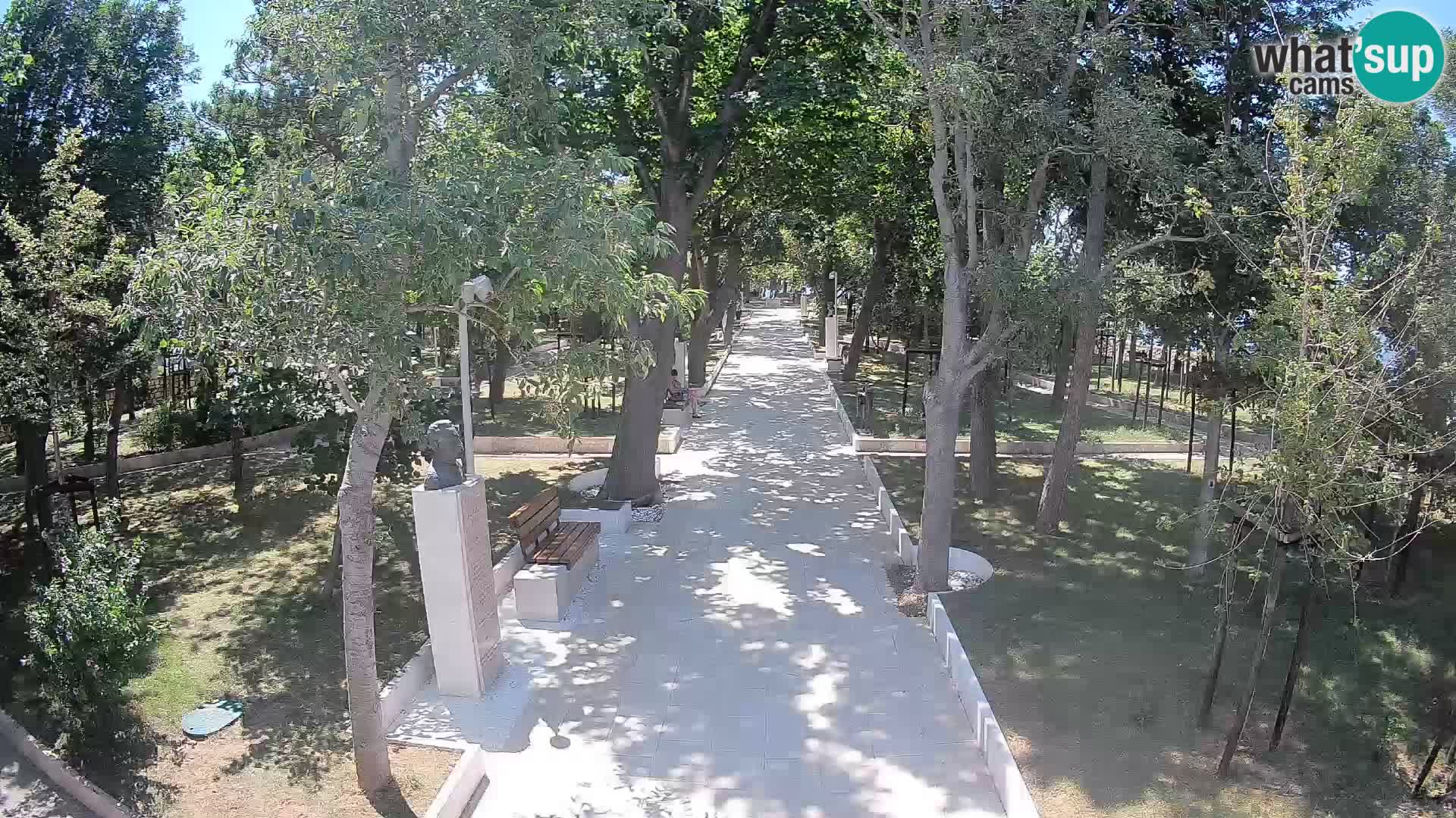 Writers’ Park Webcam Senj – Live by the Sea