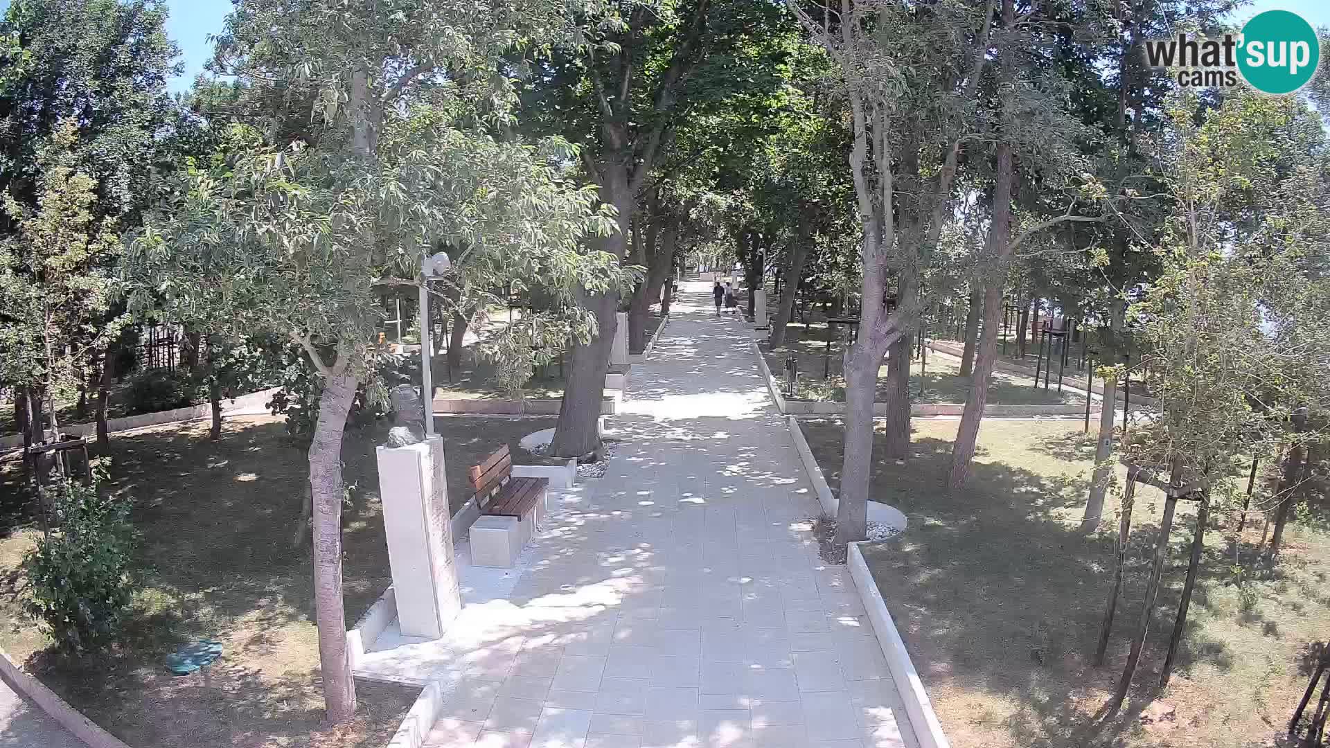 Writers’ Park Webcam Senj – Live by the Sea