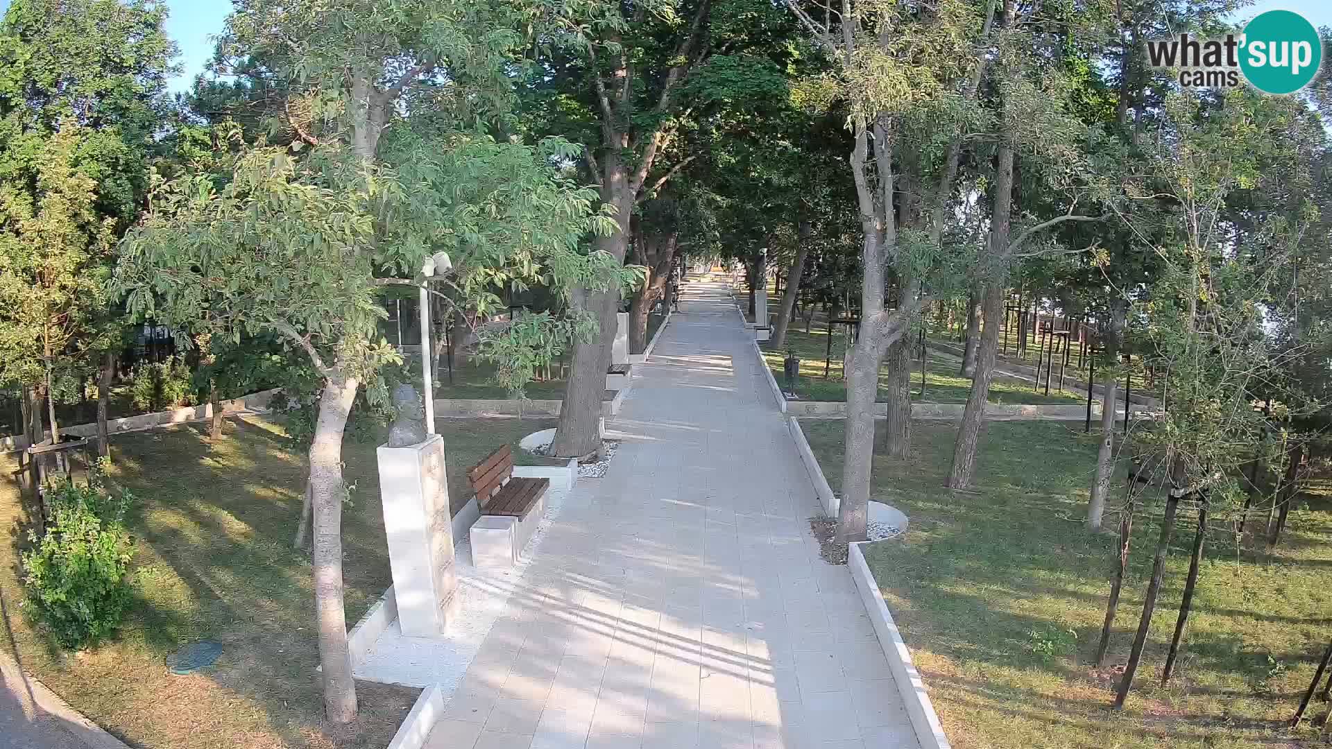 Writers’ Park Webcam Senj – Live by the Sea