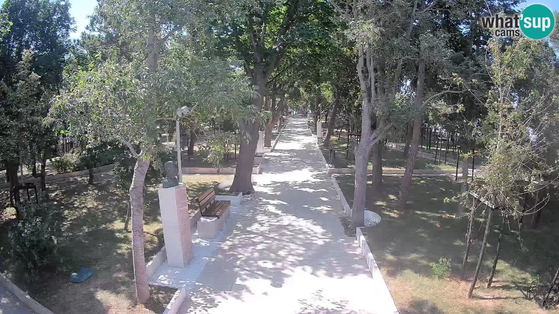 Webcam Schriftstellerpark Senj – Live am Meer