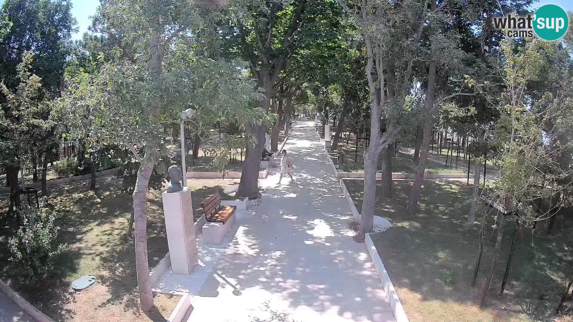 Writers’ Park Webcam Senj – Live by the Sea