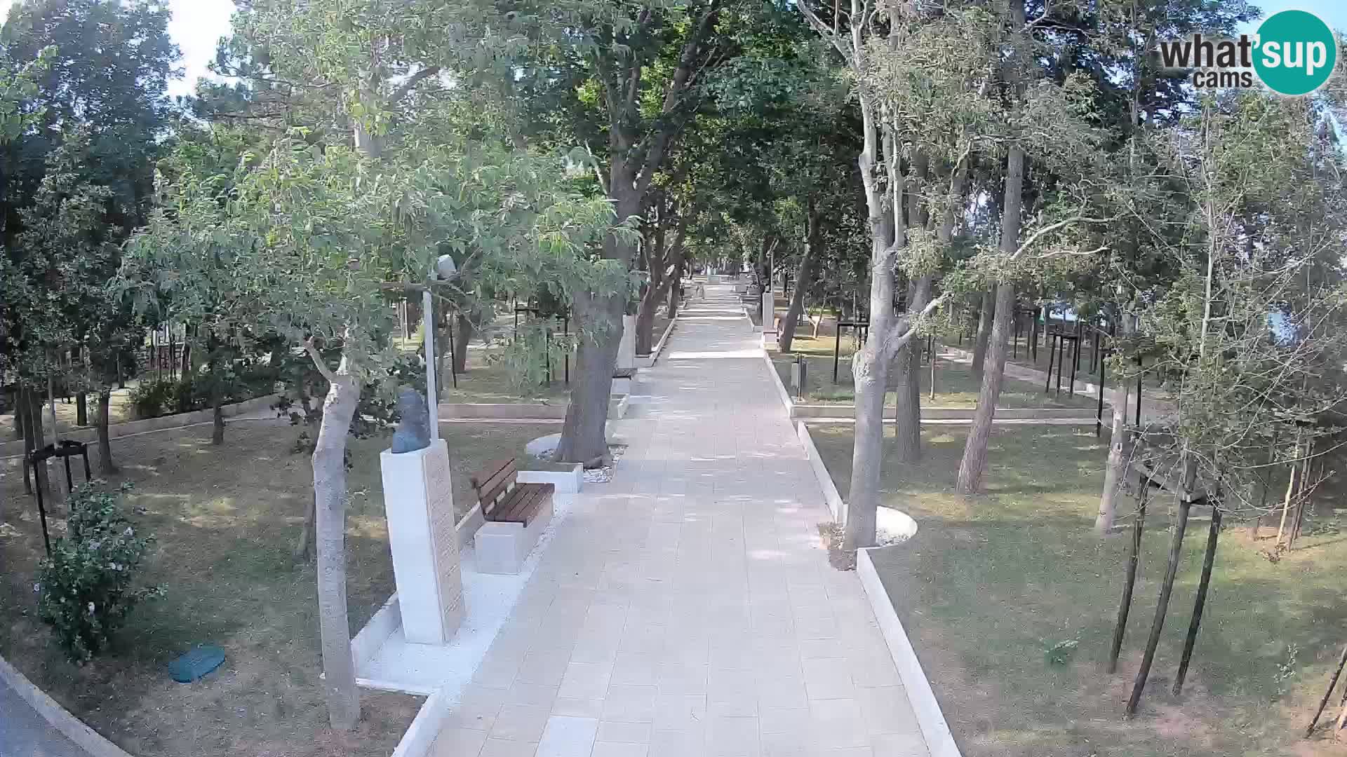 Writers’ Park Webcam Senj – Live by the Sea