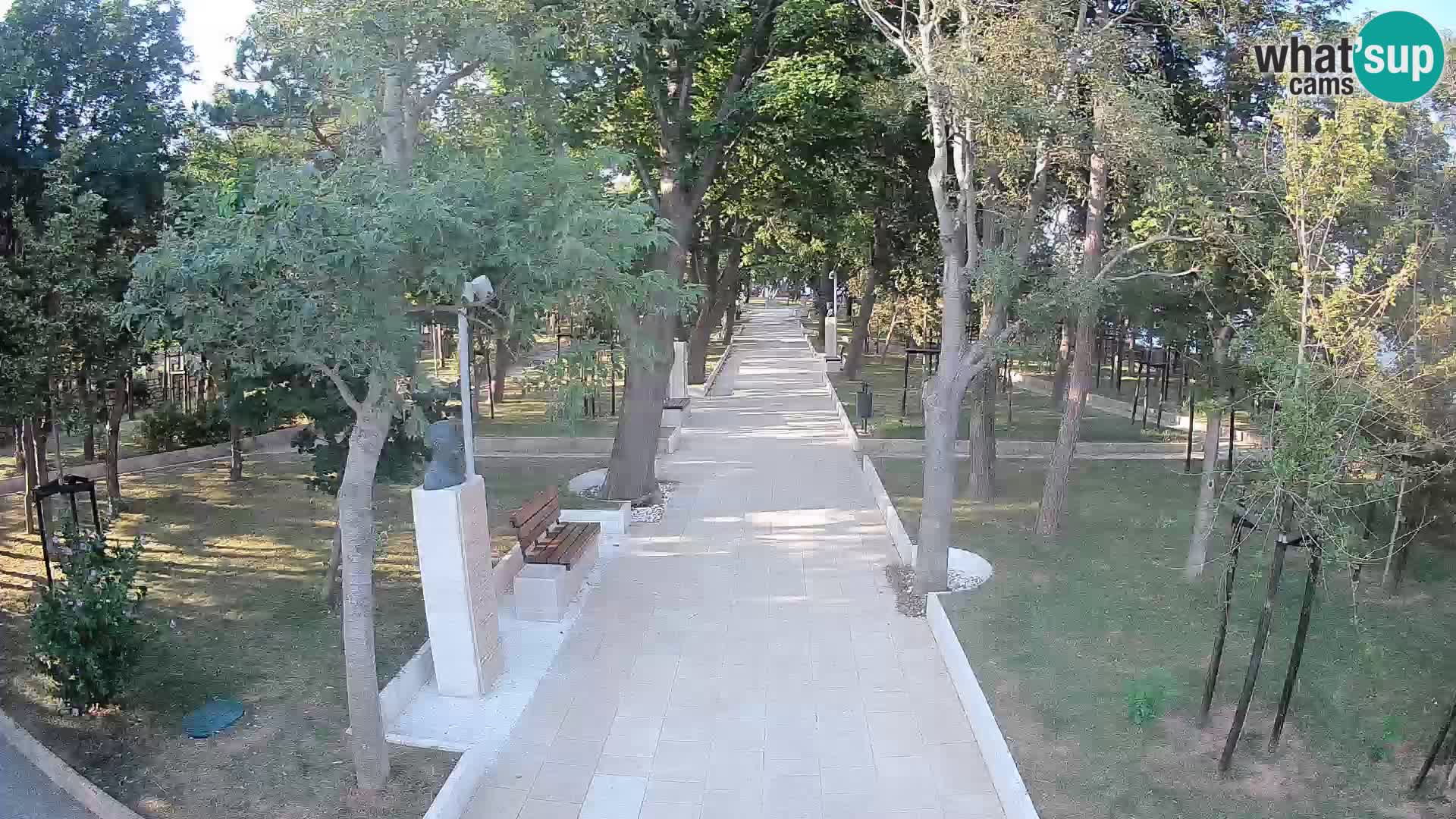 Writers’ Park Webcam Senj – Live by the Sea