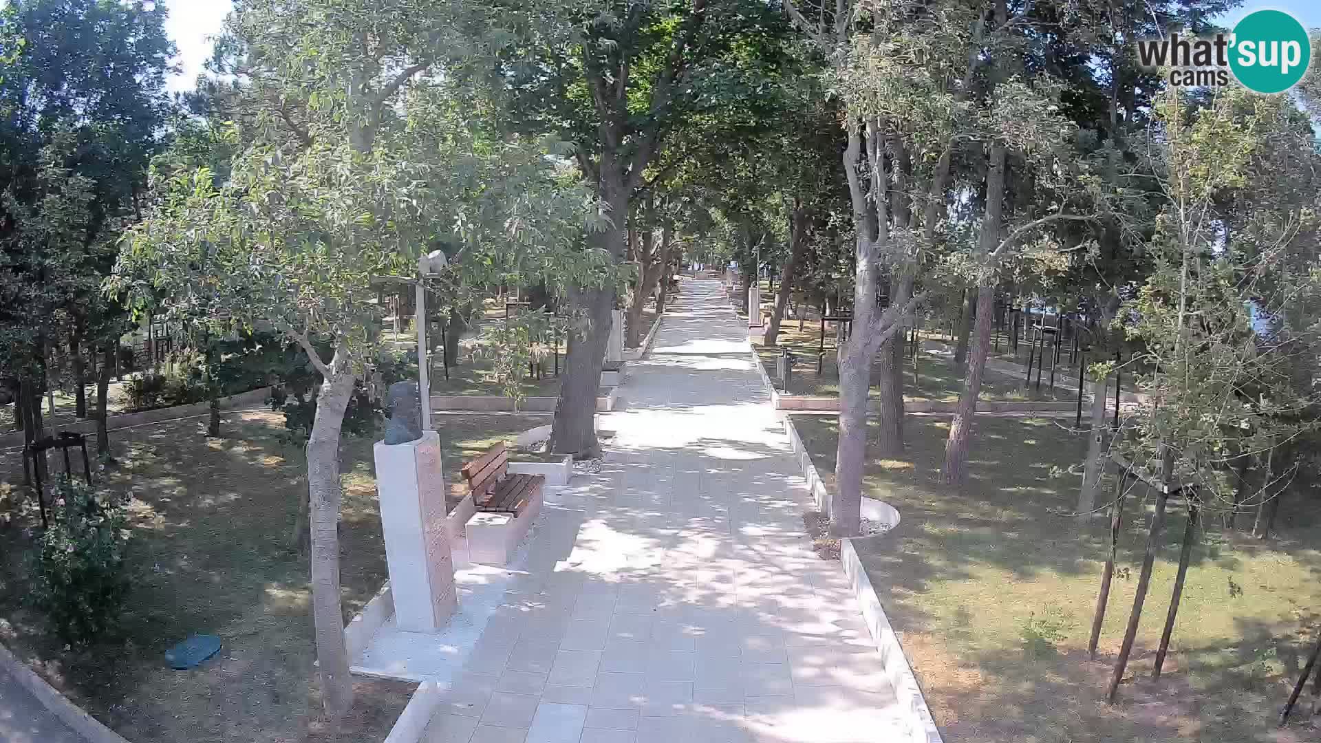 Writers’ Park Webcam Senj – Live by the Sea