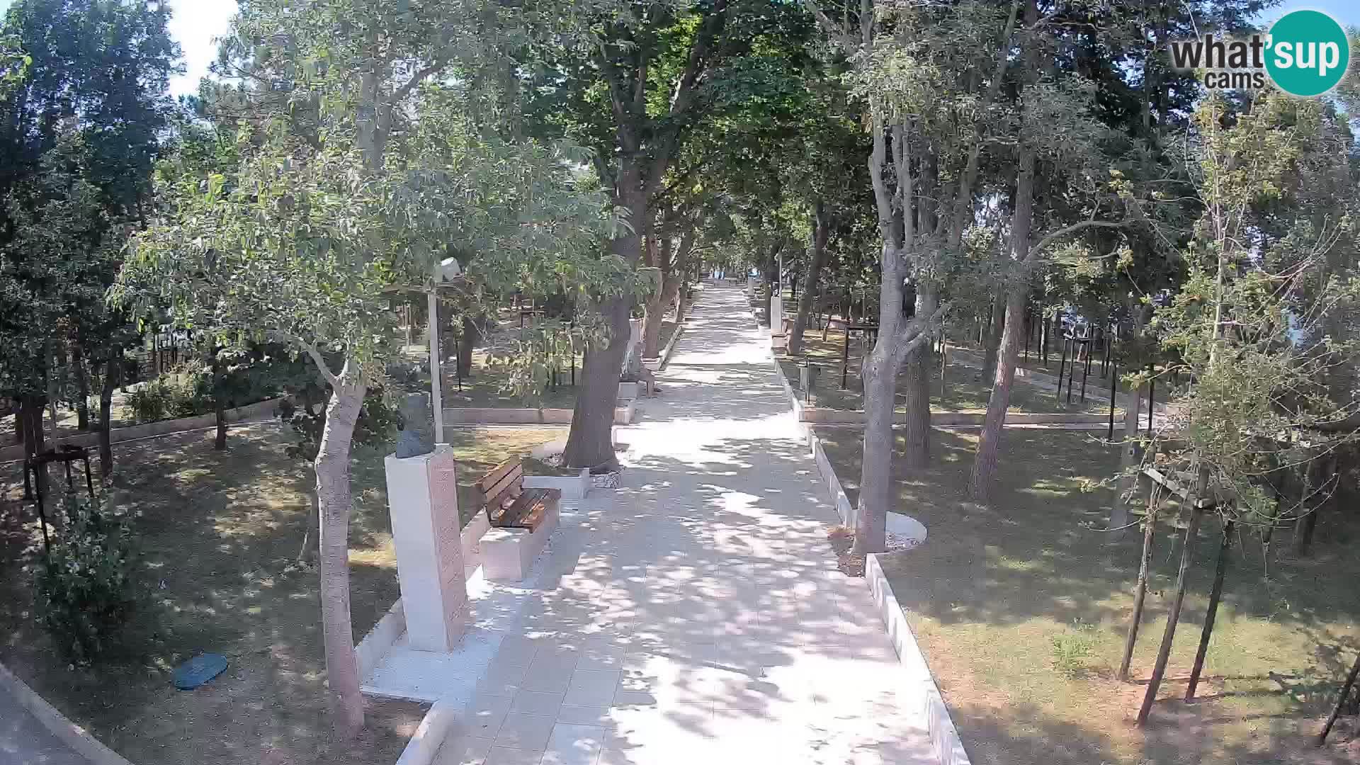 Writers’ Park Webcam Senj – Live by the Sea