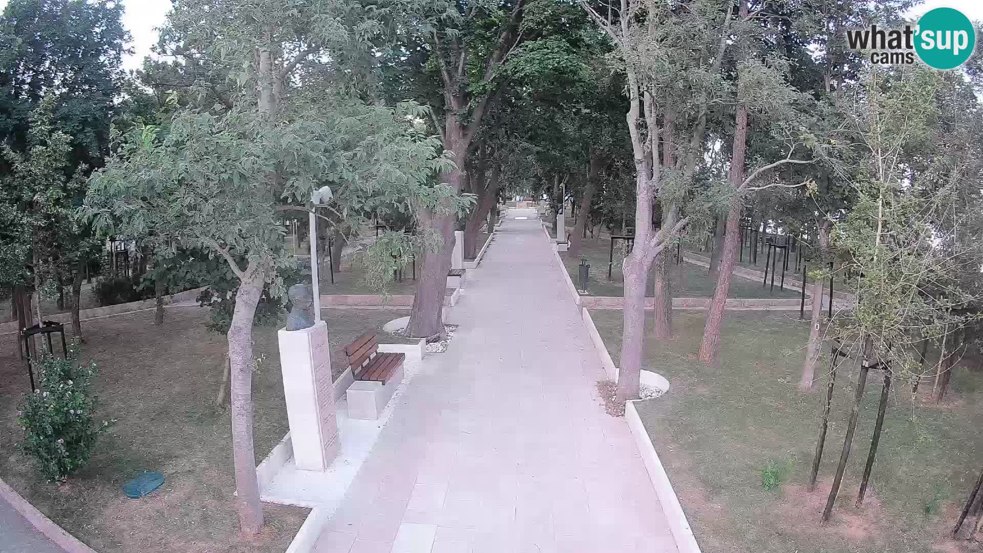 Writers’ Park Webcam Senj – Live by the Sea