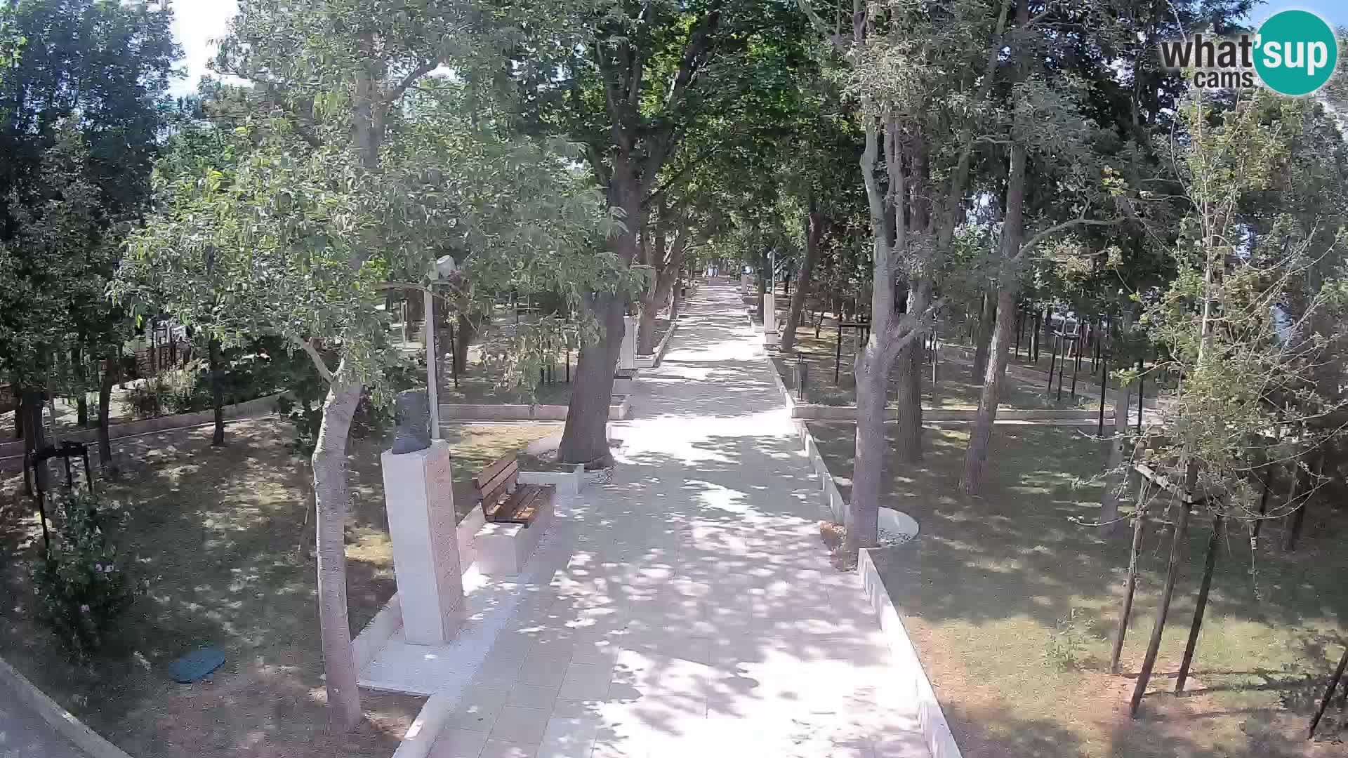 Writers’ Park Webcam Senj – Live by the Sea