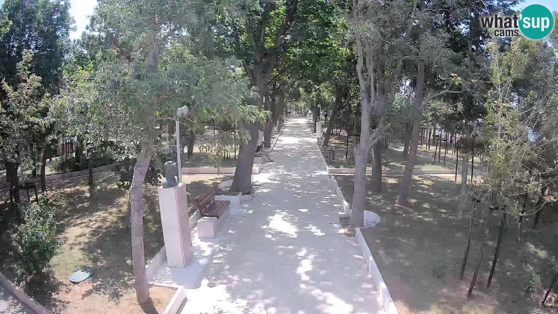 Writers’ Park Webcam Senj – Live by the Sea