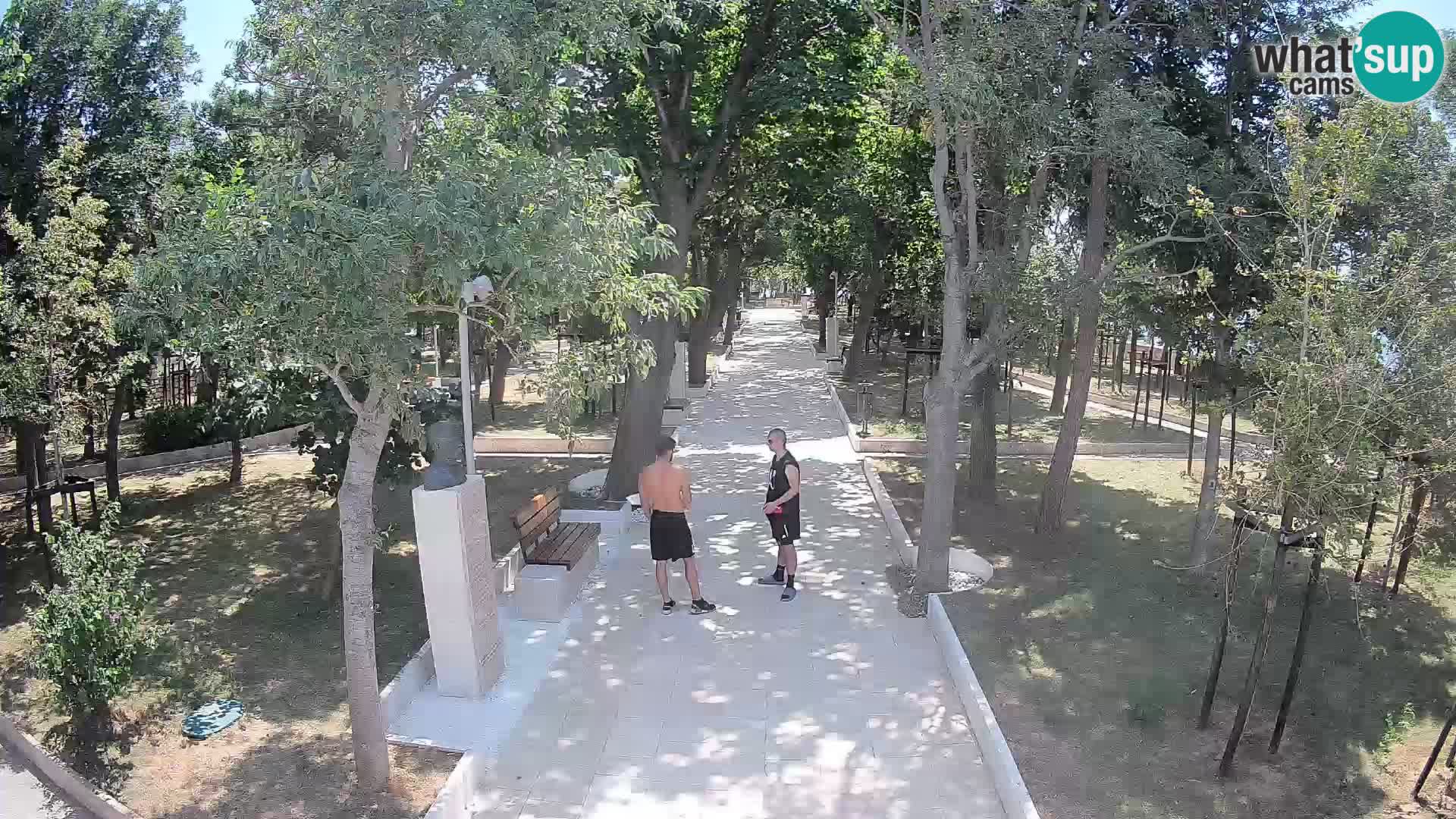 Writers’ Park Webcam Senj – Live by the Sea