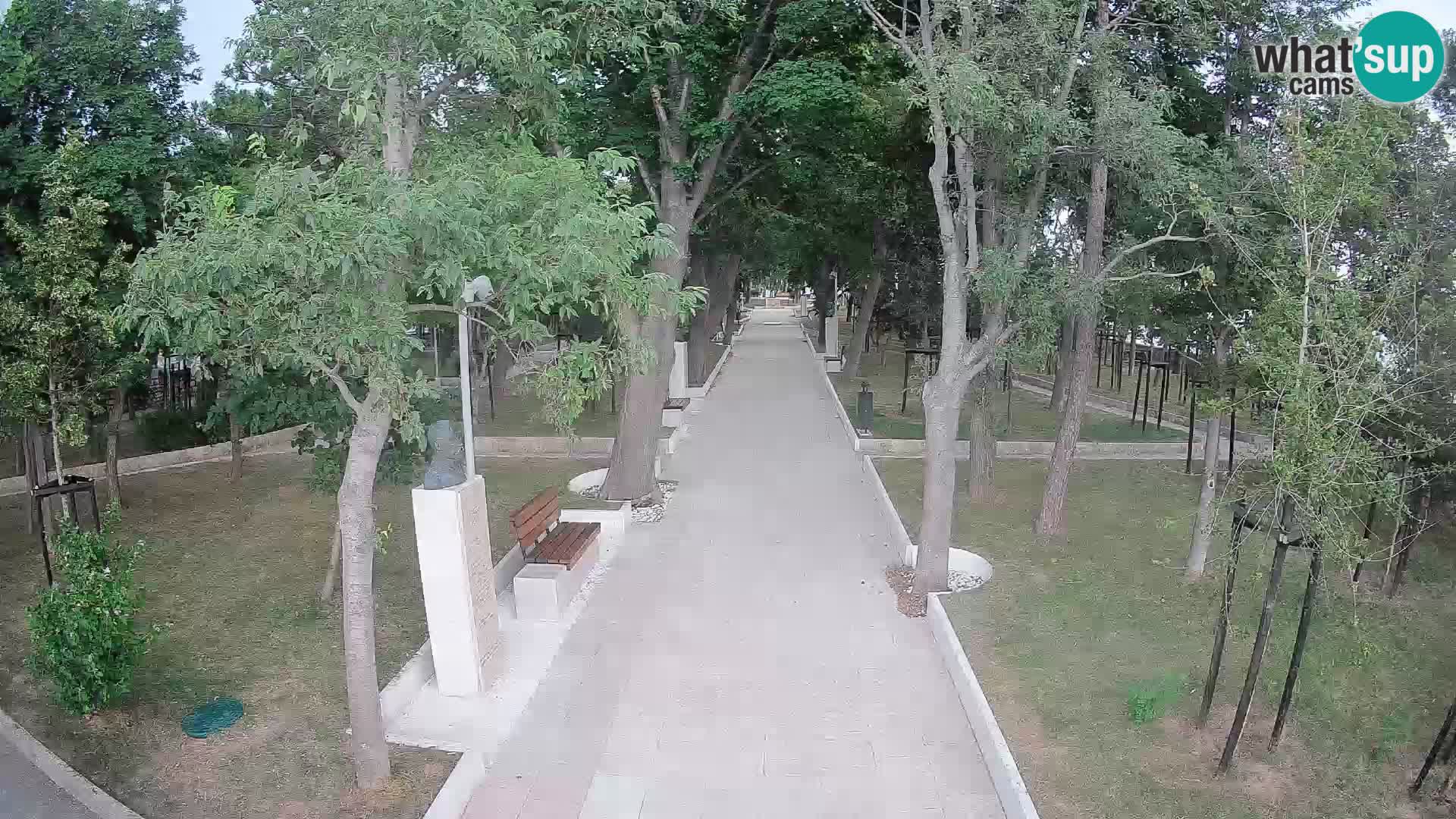 Writers’ Park Webcam Senj – Live by the Sea