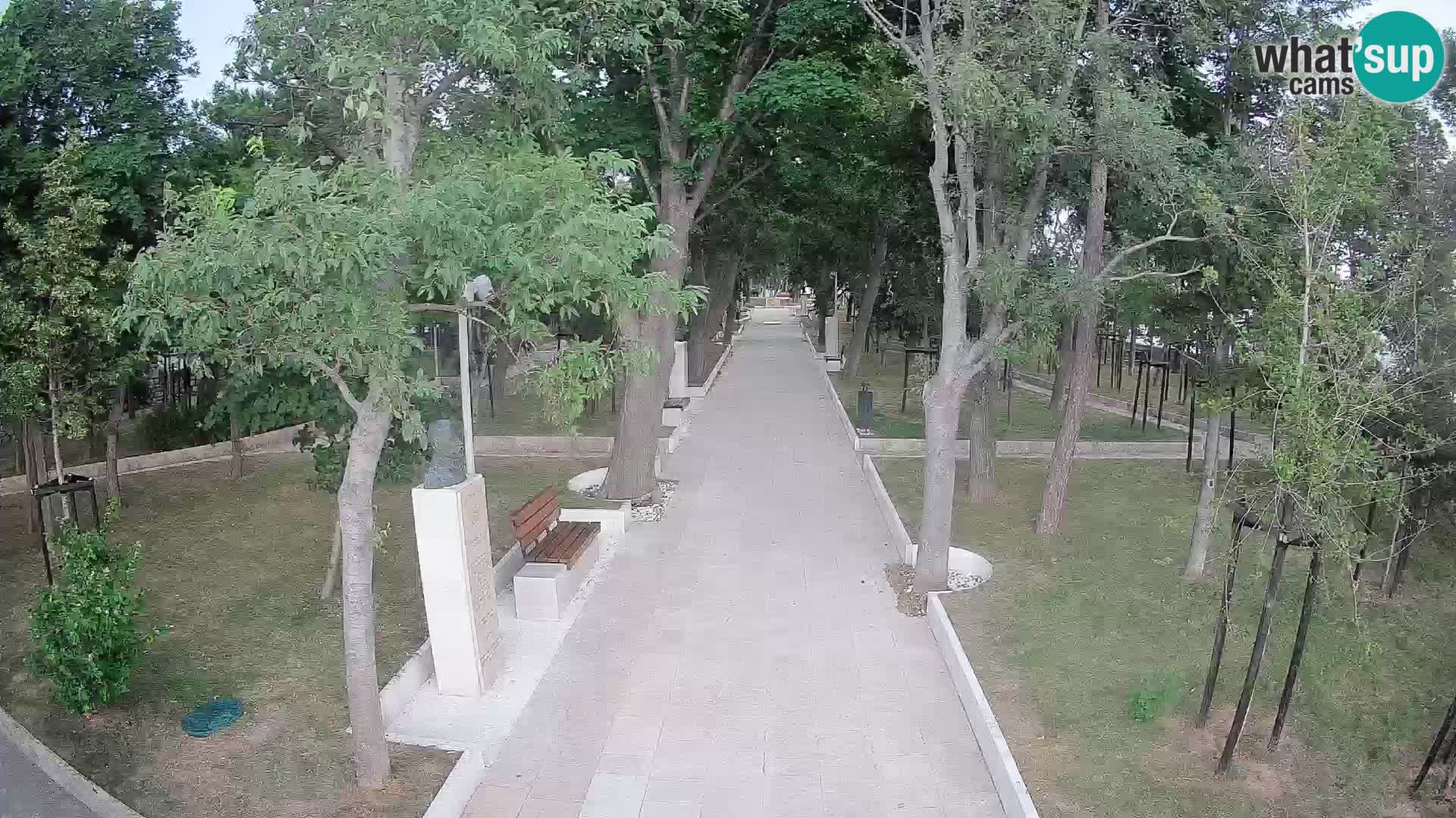 Writers’ Park Webcam Senj – Live by the Sea