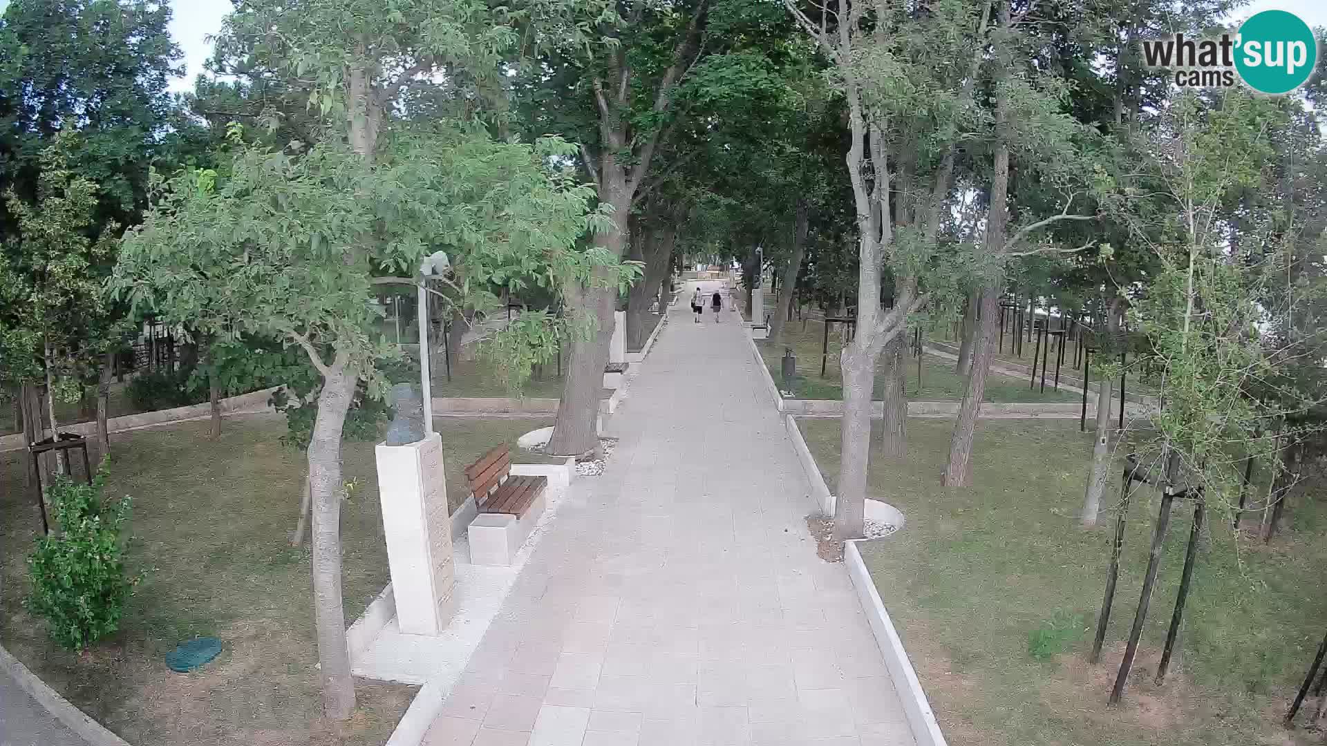 Writers’ Park Webcam Senj – Live by the Sea