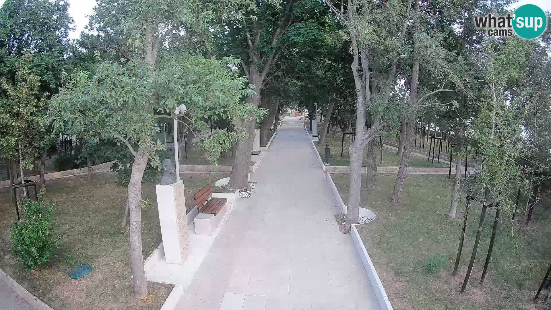 Writers’ Park Webcam Senj – Live by the Sea