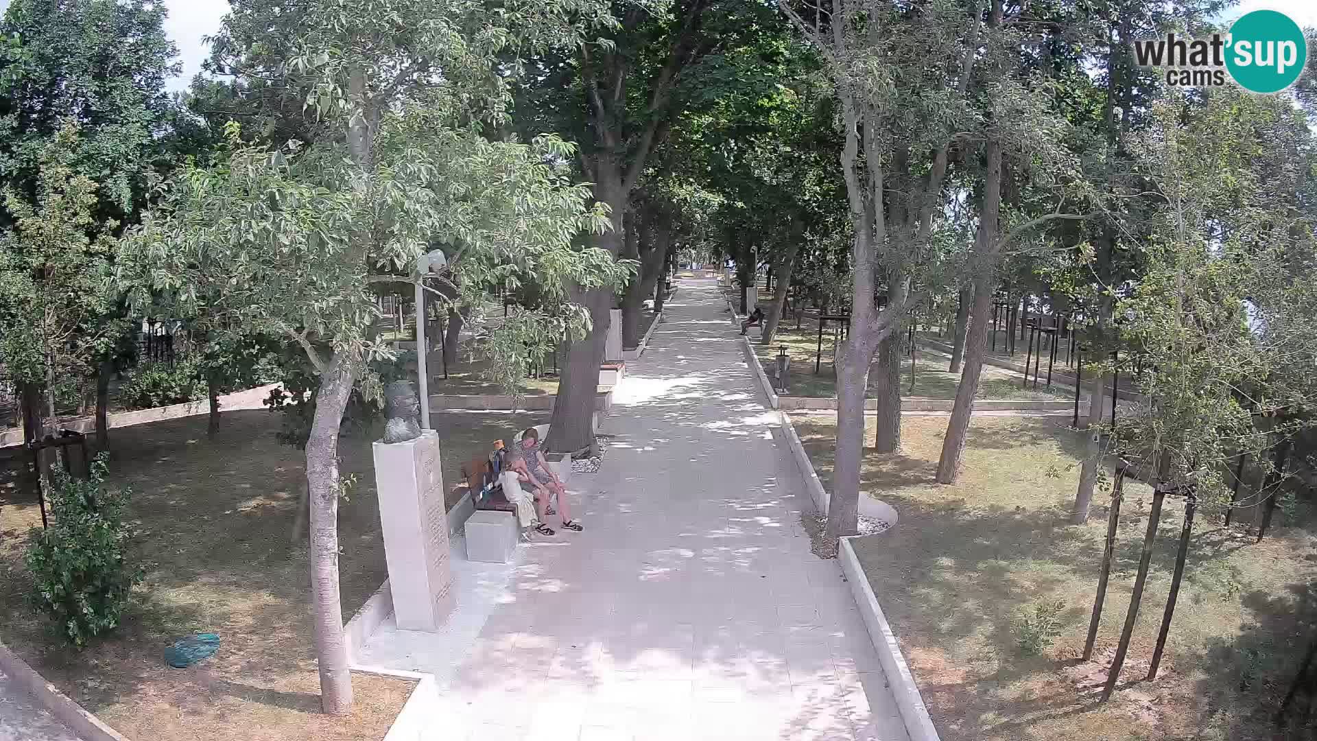 Writers’ Park Webcam Senj – Live by the Sea
