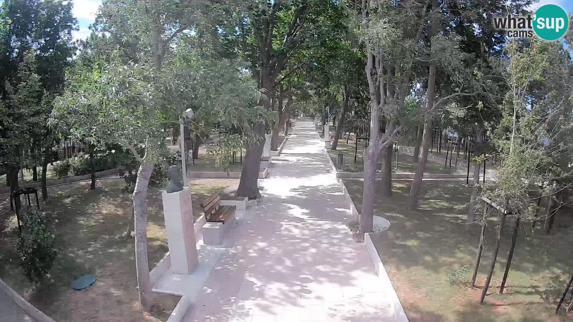 Writers’ Park Webcam Senj – Live by the Sea