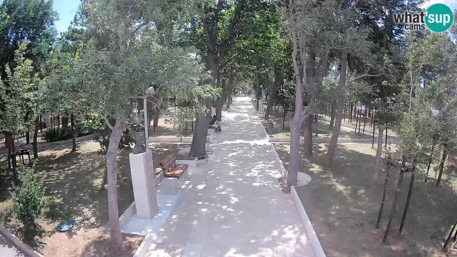 Webcam Schriftstellerpark Senj – Live am Meer