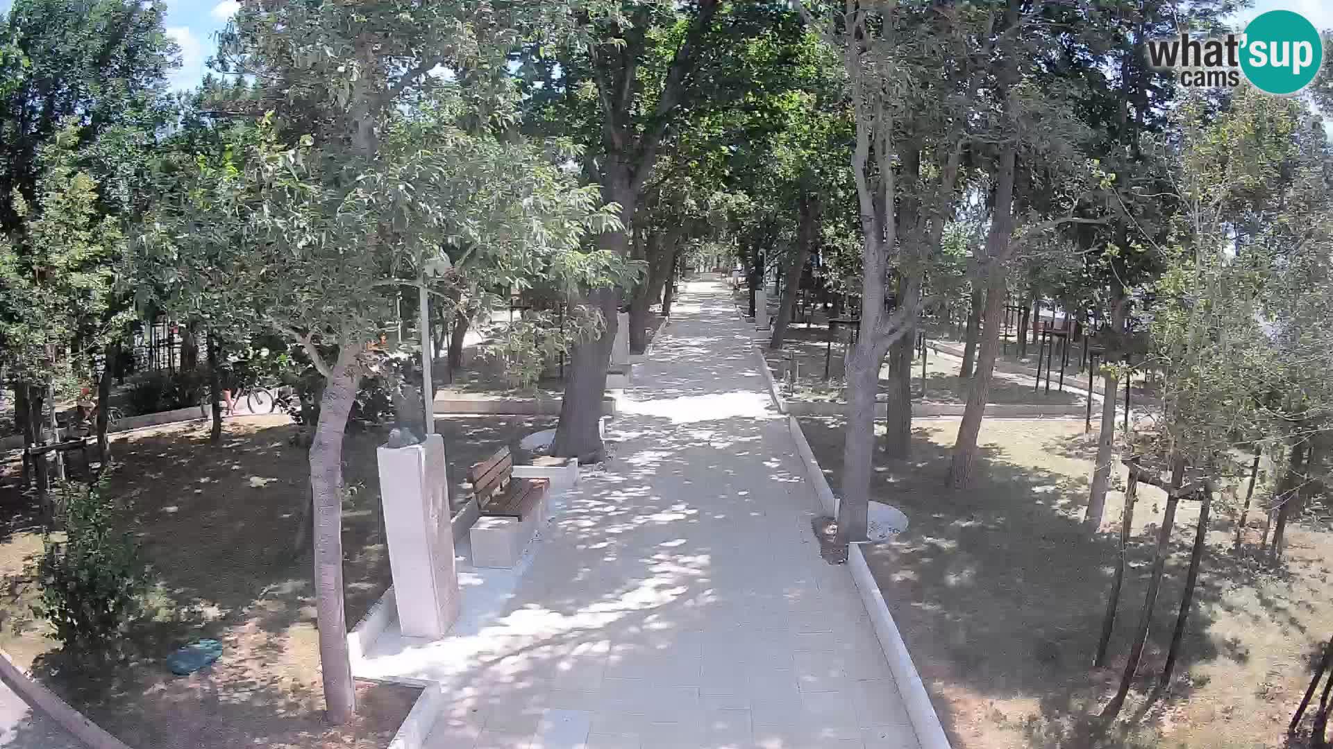 Writers’ Park Webcam Senj – Live by the Sea