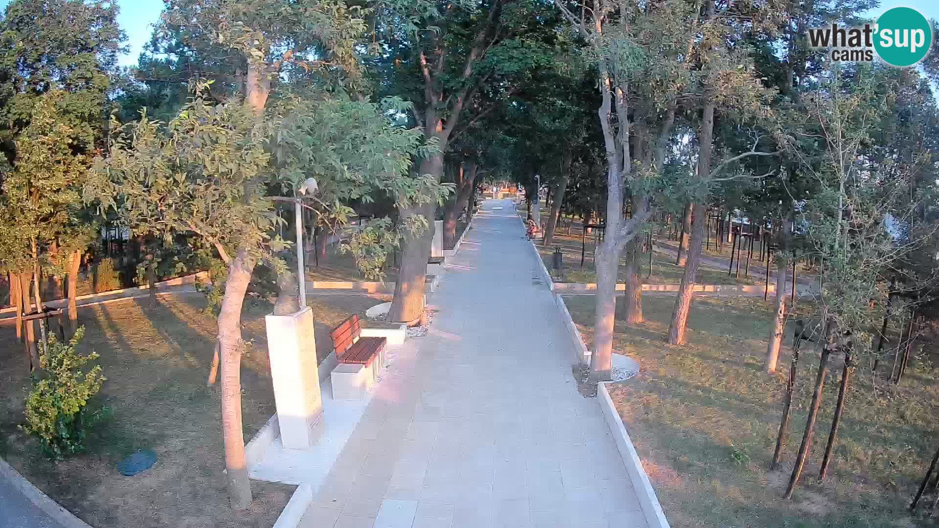 Writers’ Park Webcam Senj – Live by the Sea