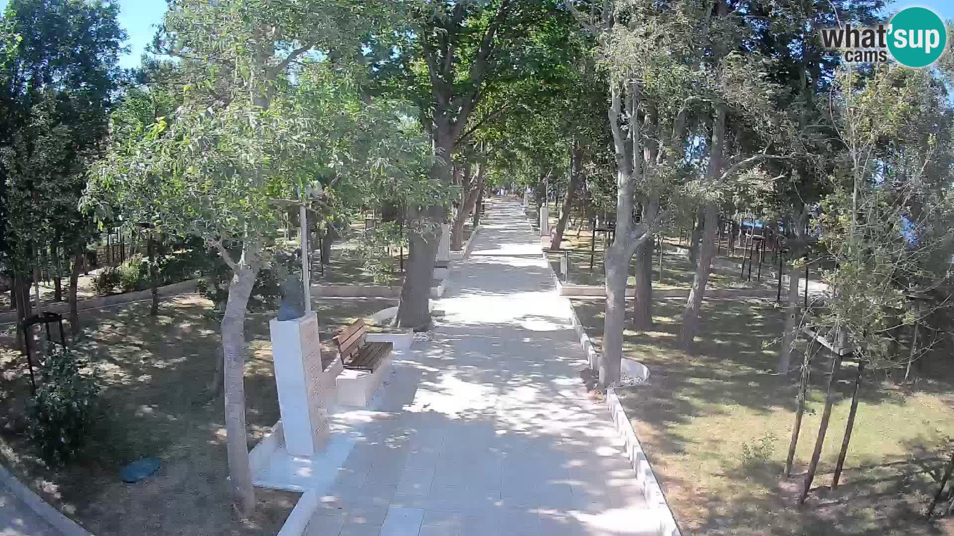 Writers’ Park Webcam Senj – Live by the Sea