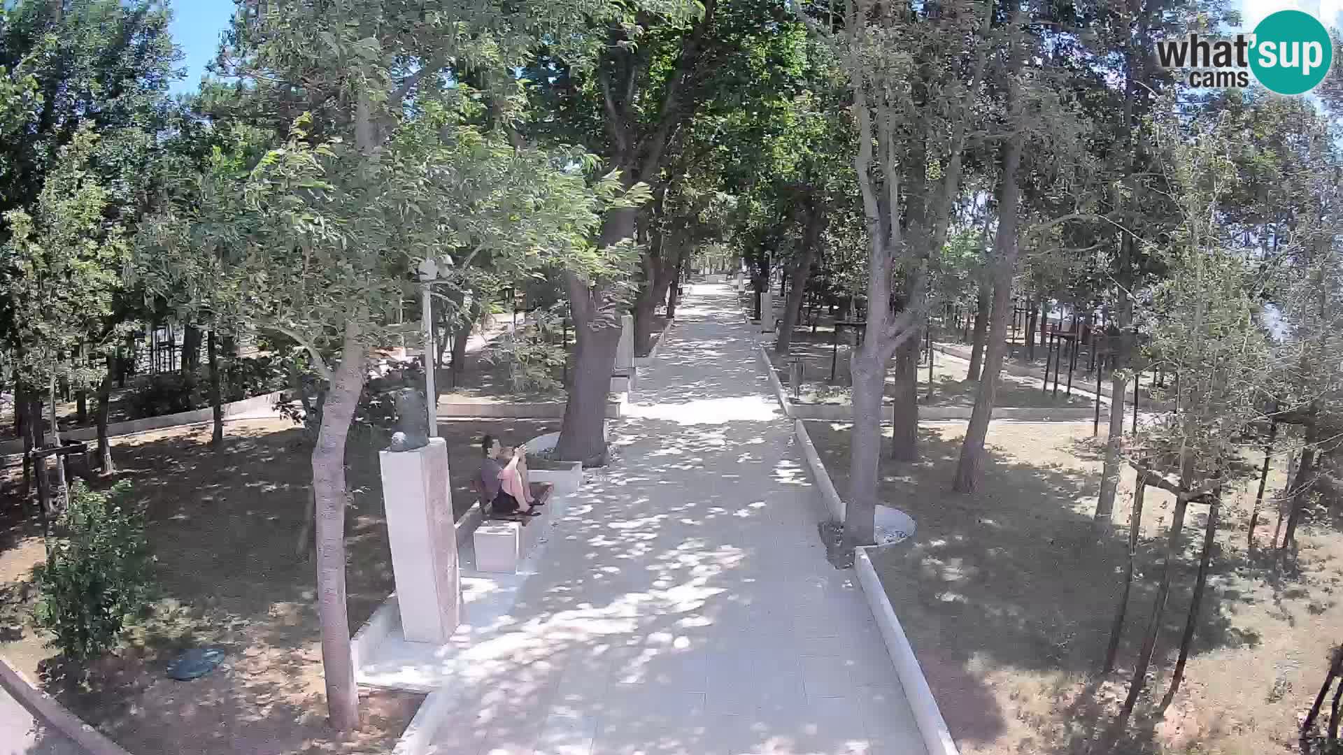 Writers’ Park Webcam Senj – Live by the Sea