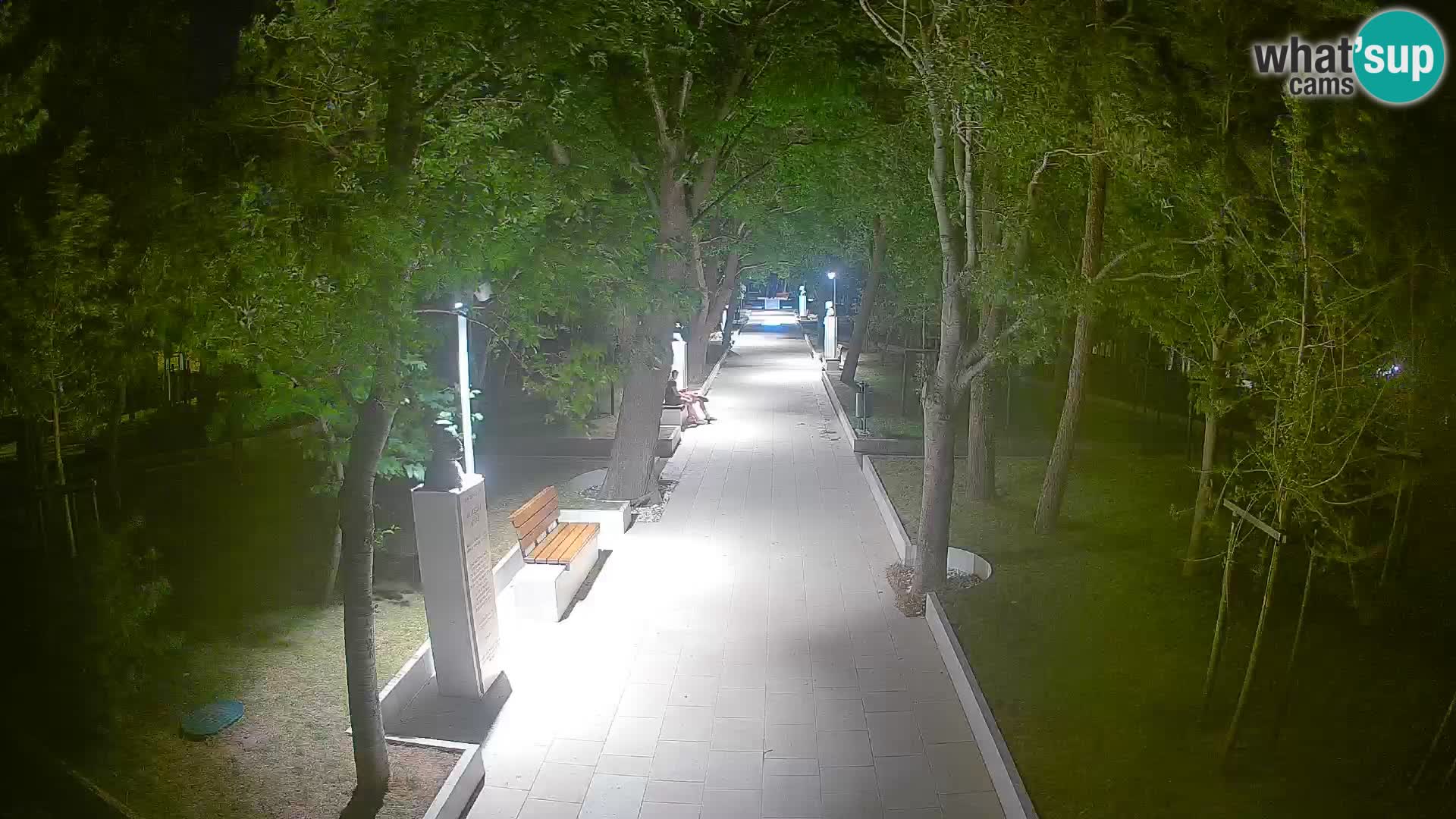Writers’ Park Webcam Senj – Live by the Sea
