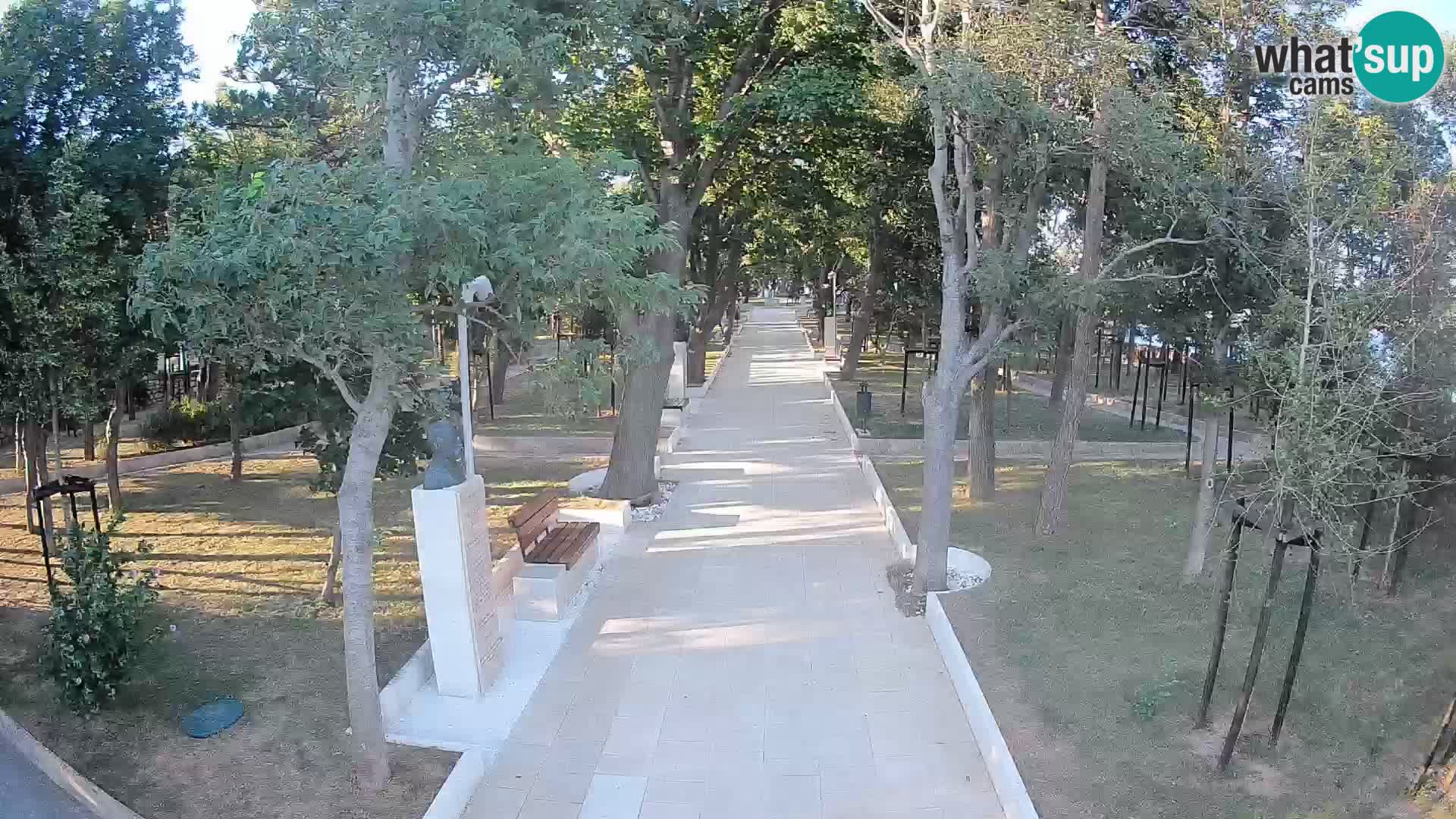 Writers’ Park Webcam Senj – Live by the Sea