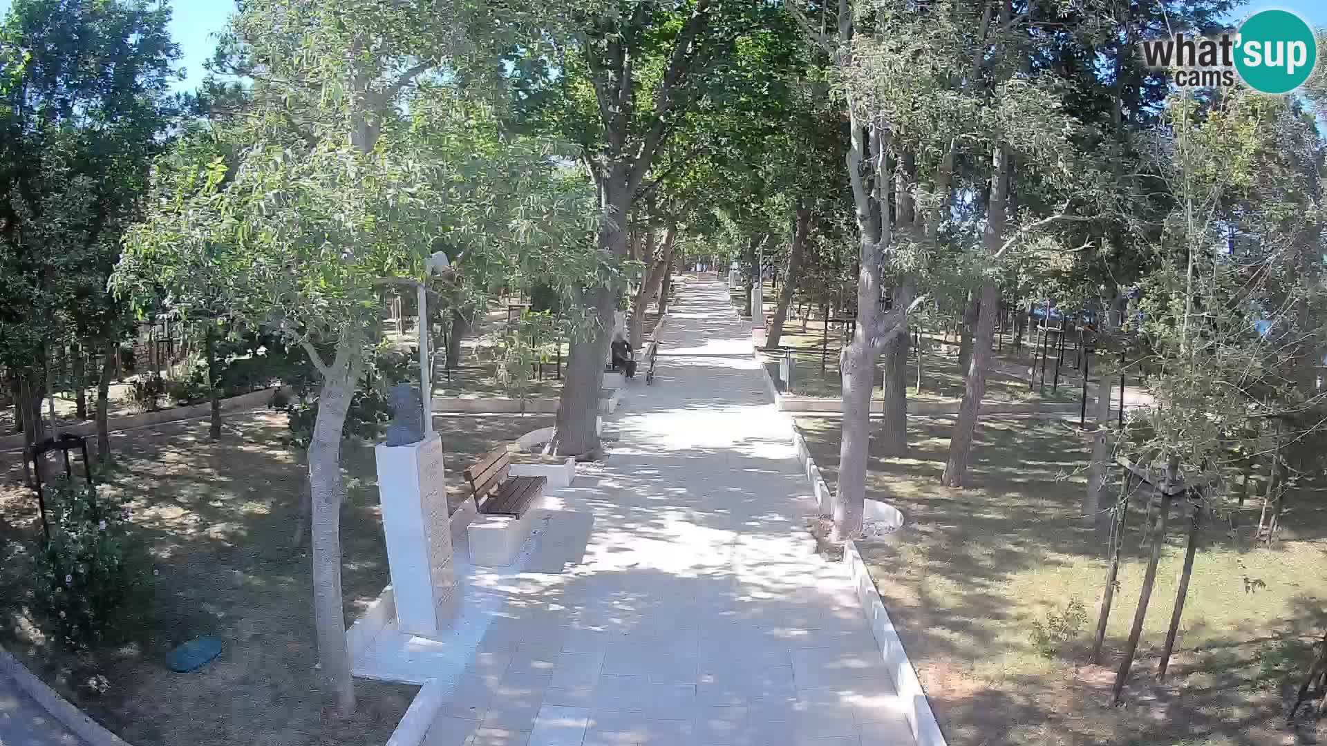 Writers’ Park Webcam Senj – Live by the Sea