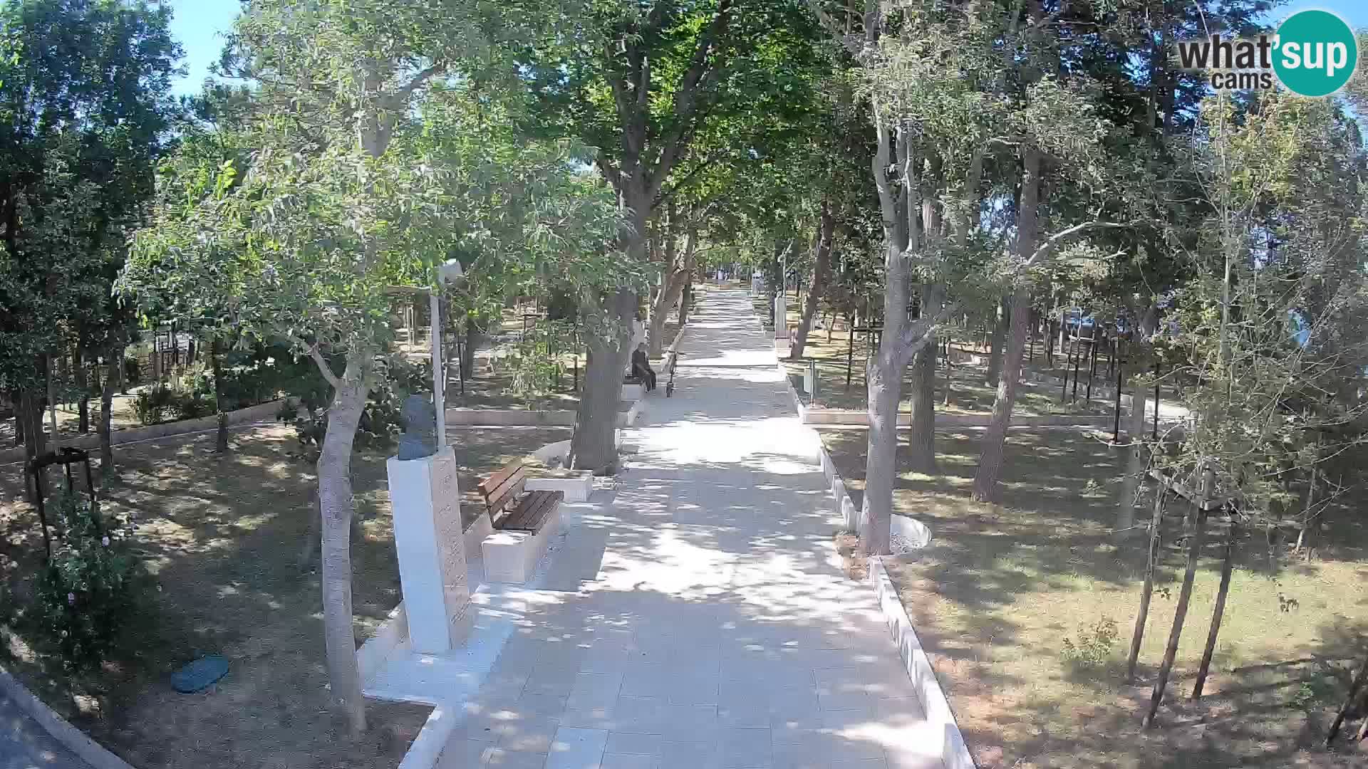 Writers’ Park Webcam Senj – Live by the Sea