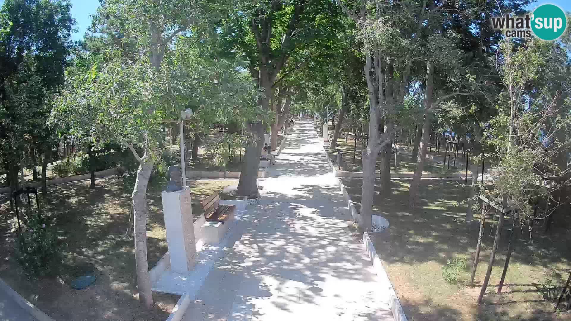 Writers’ Park Webcam Senj – Live by the Sea