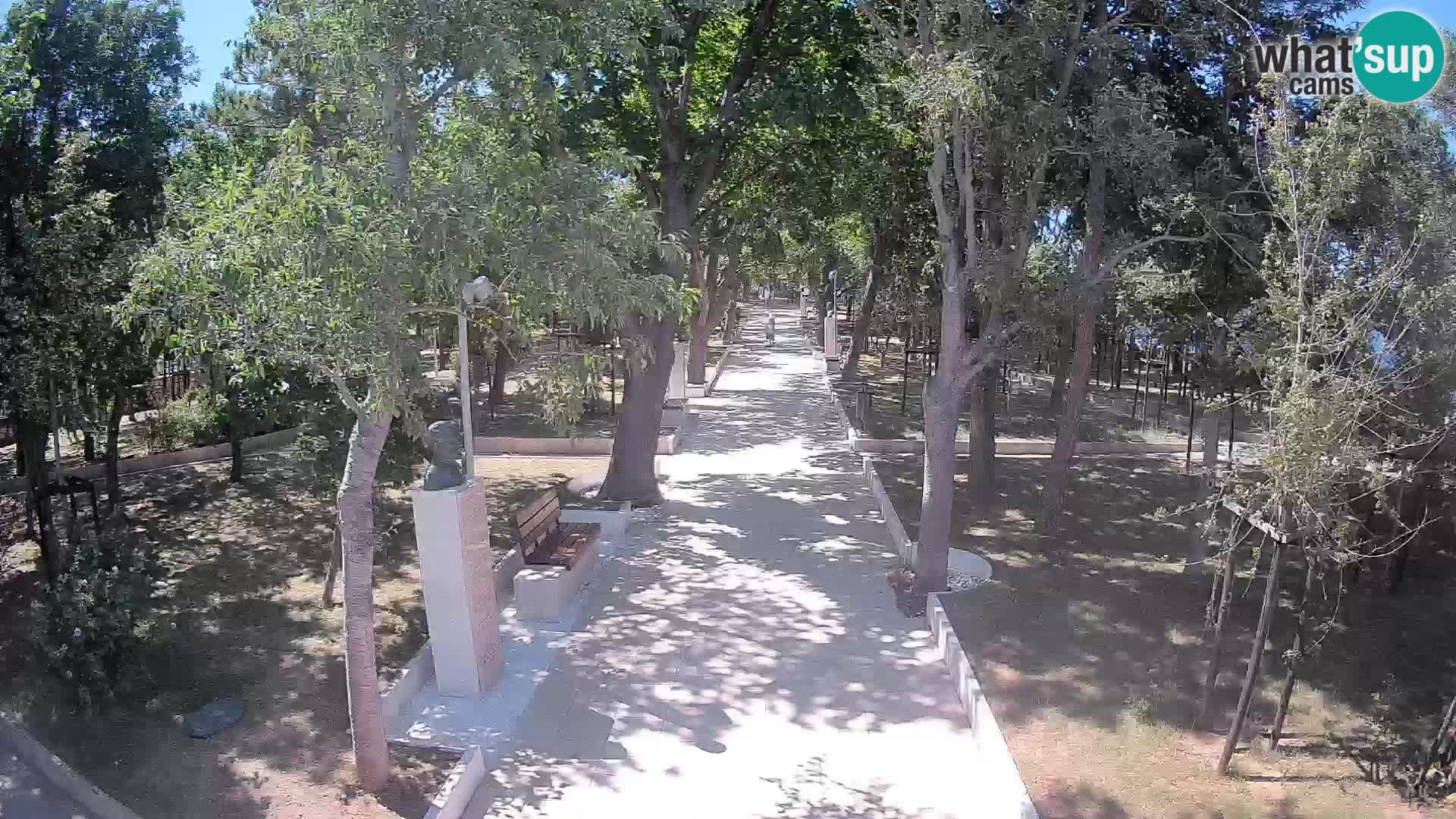 Writers’ Park Webcam Senj – Live by the Sea