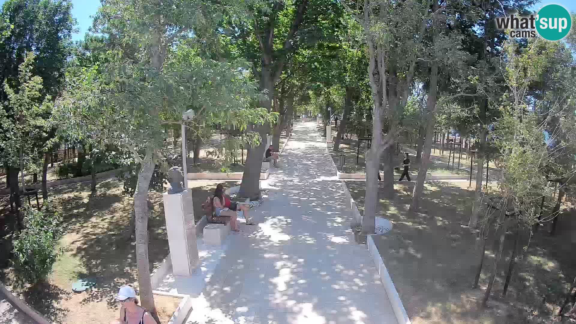 Webcam Schriftstellerpark Senj – Live am Meer