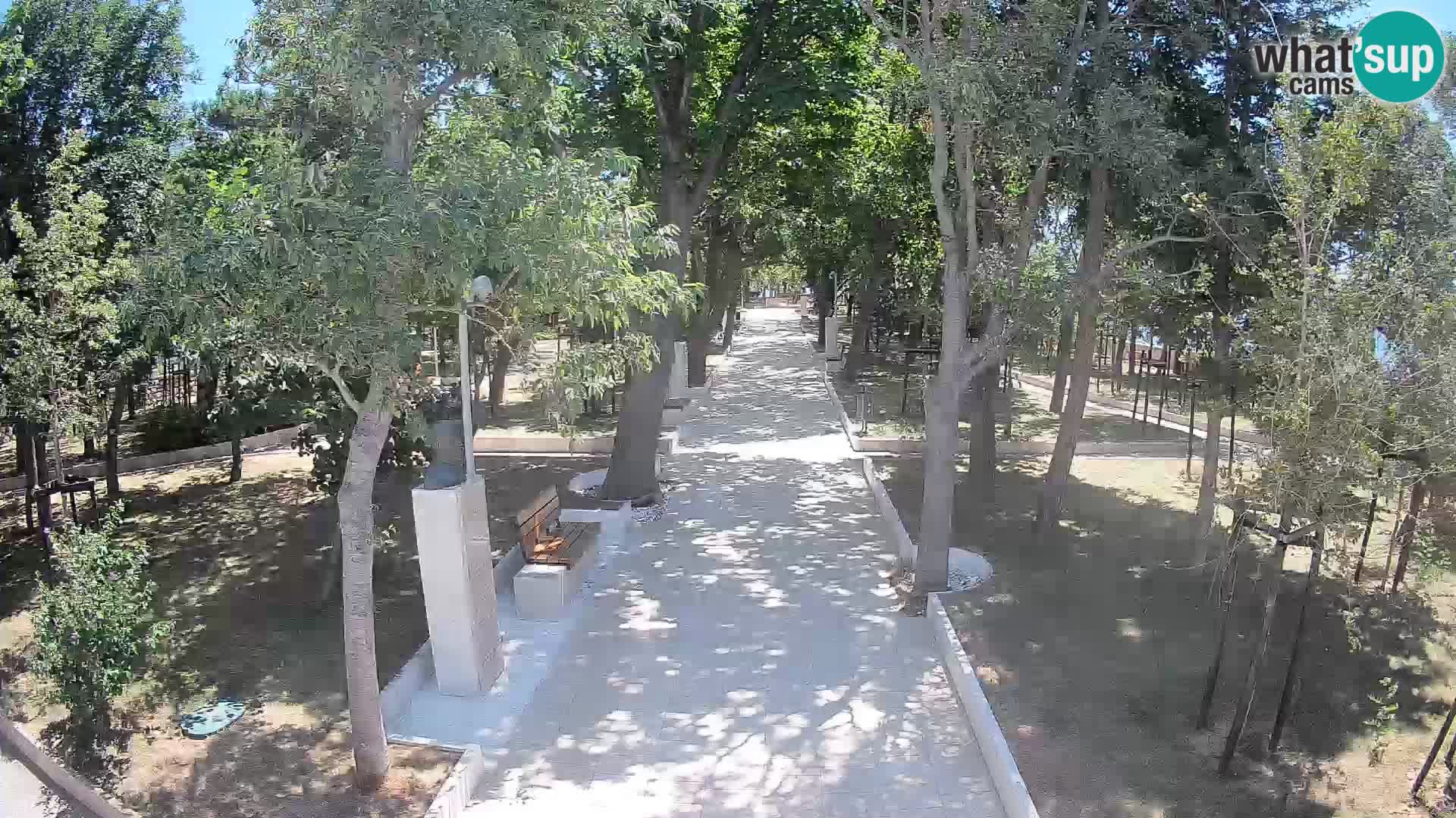 Writers’ Park Webcam Senj – Live by the Sea