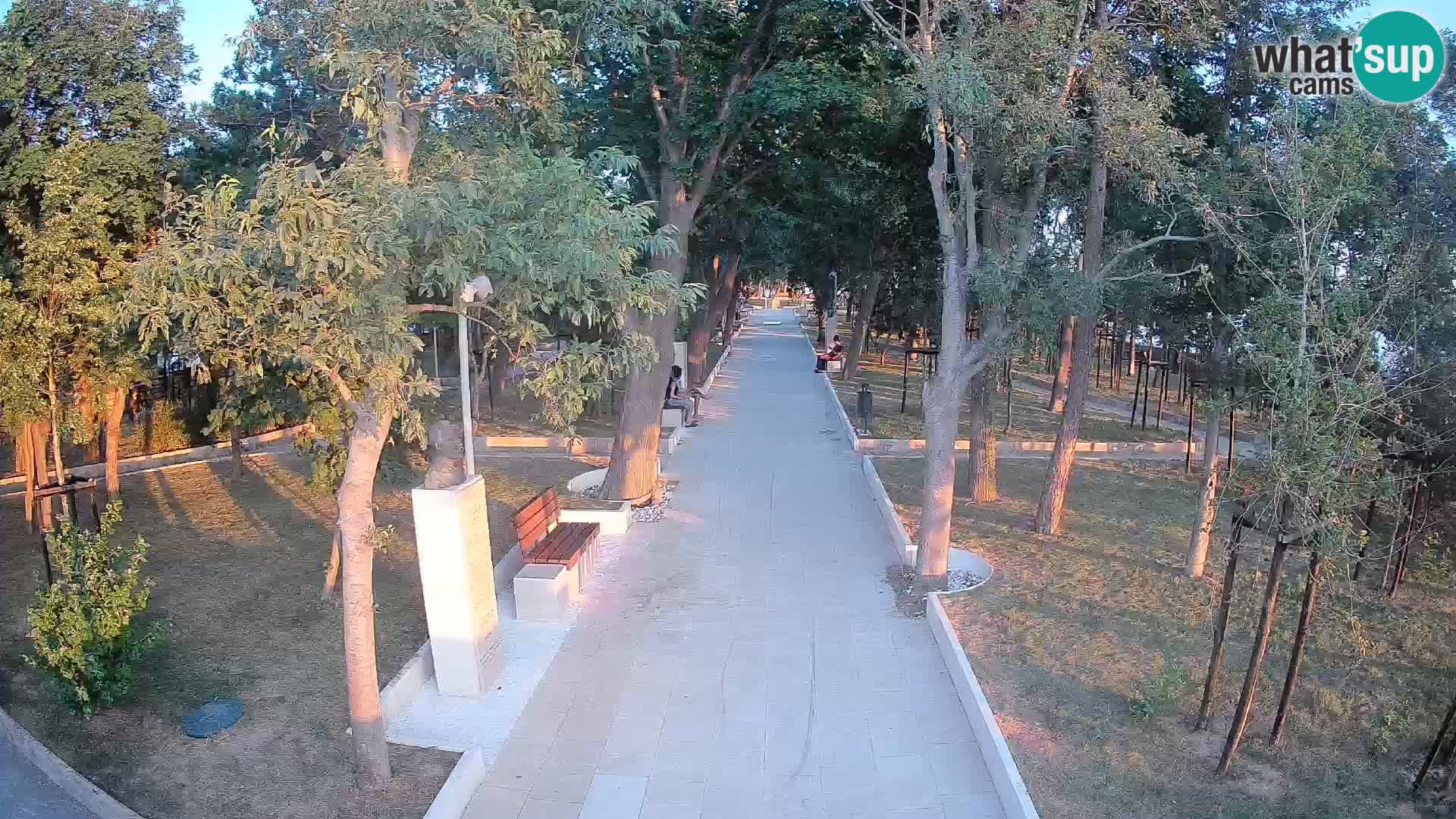 Writers’ Park Webcam Senj – Live by the Sea