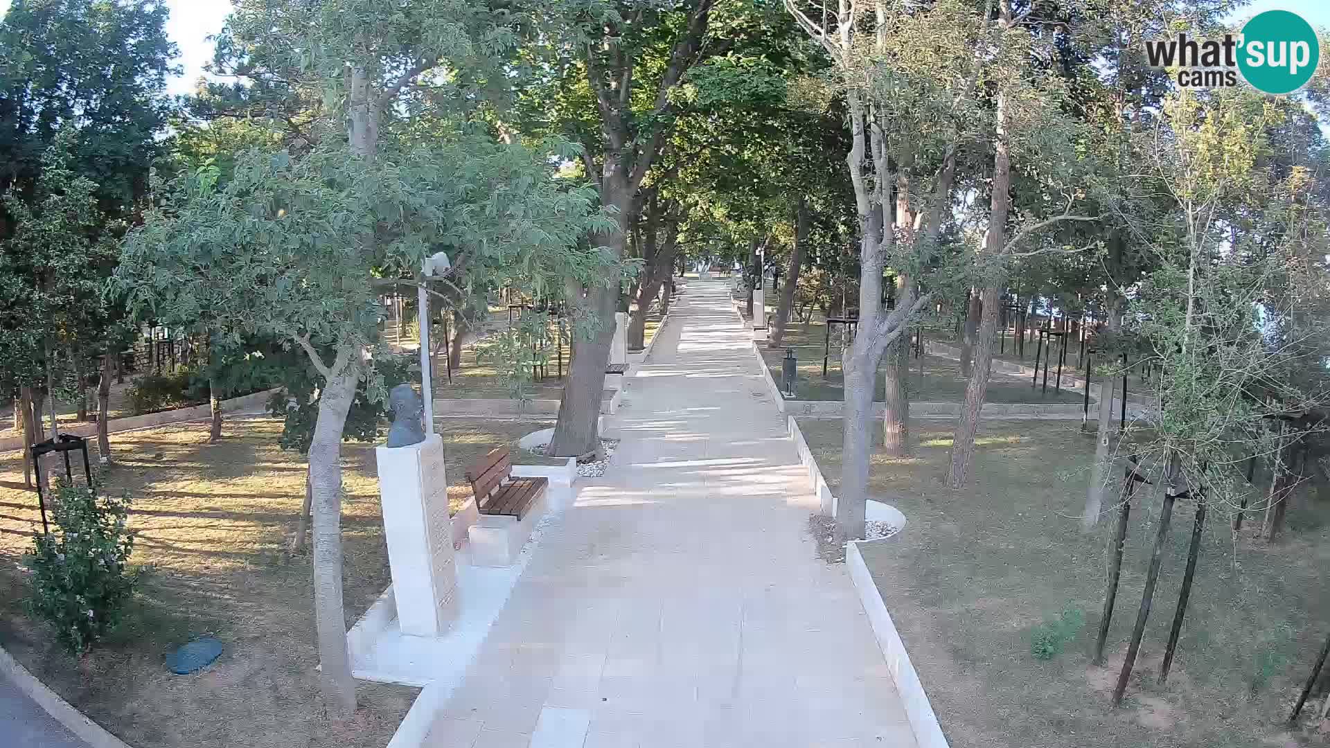 Writers’ Park Webcam Senj – Live by the Sea
