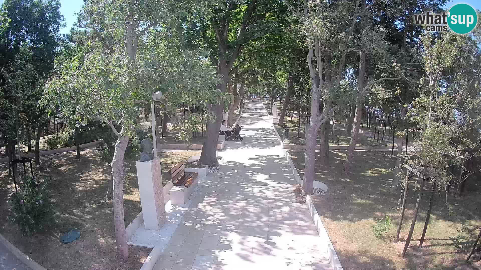 Writers’ Park Webcam Senj – Live by the Sea