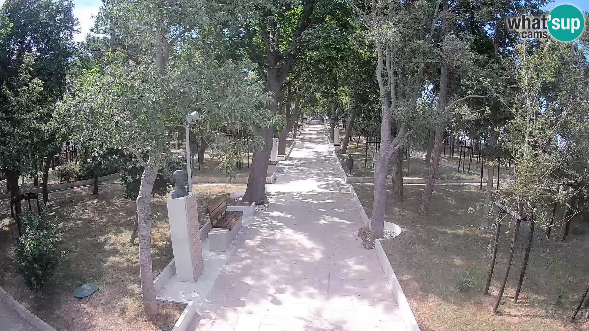 Writers’ Park Webcam Senj – Live by the Sea