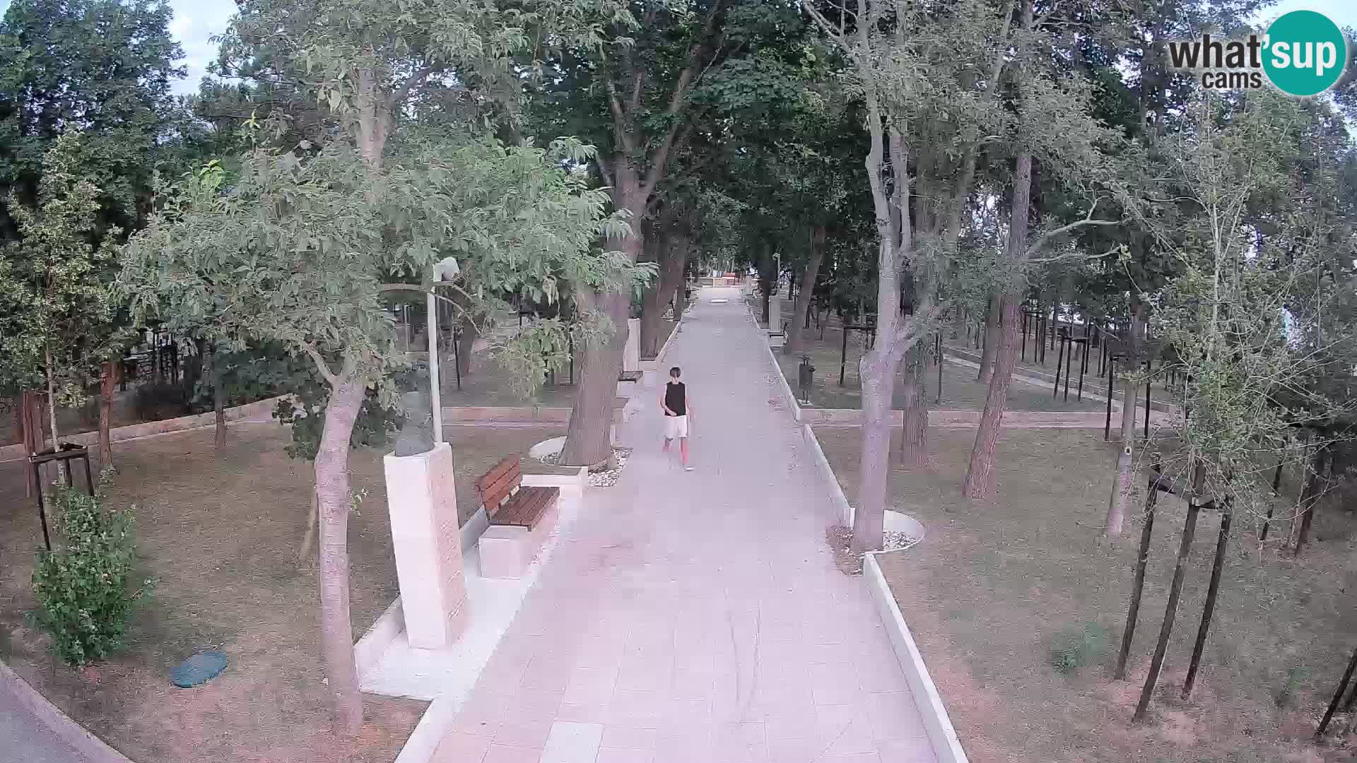 Writers’ Park Webcam Senj – Live by the Sea