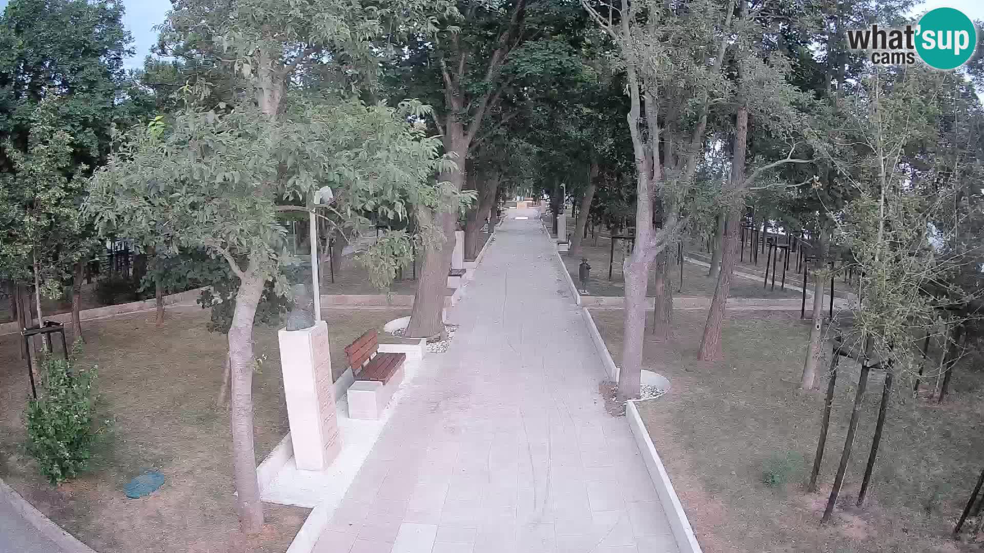 Writers’ Park Webcam Senj – Live by the Sea