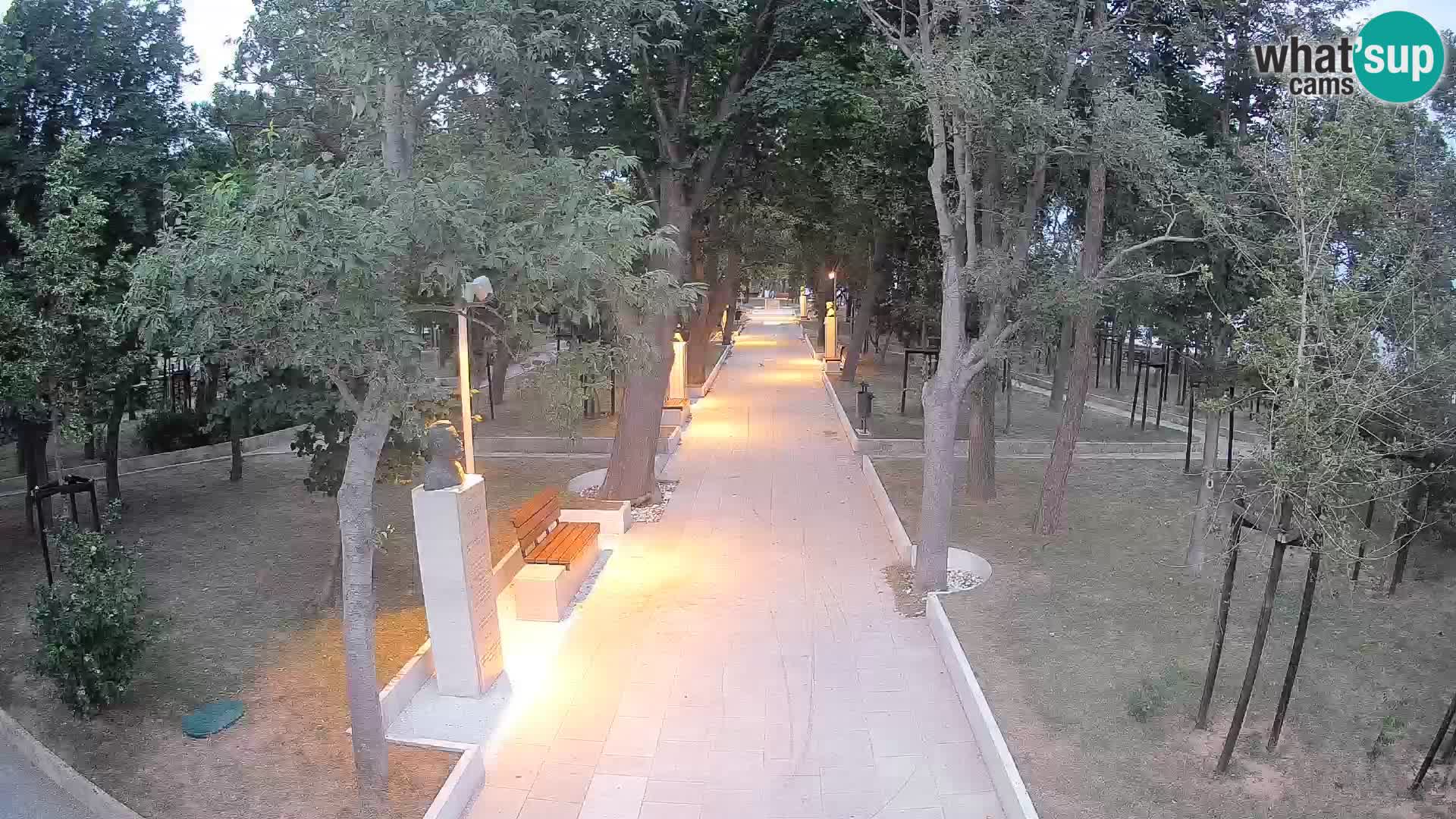 Writers’ Park Webcam Senj – Live by the Sea