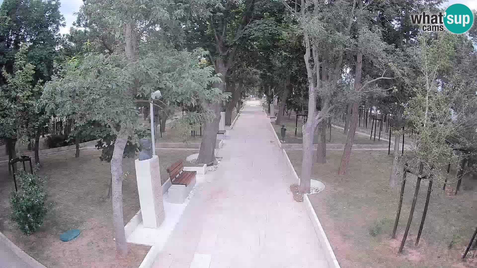 Webcam Schriftstellerpark Senj – Live am Meer