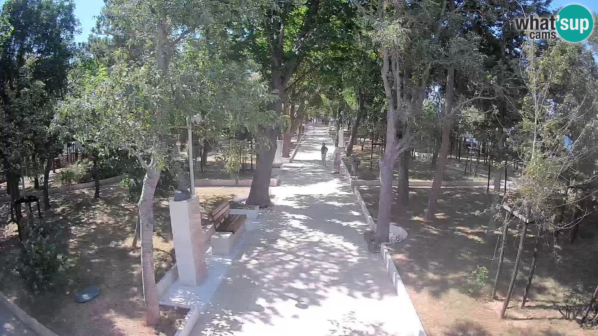 Writers’ Park Webcam Senj – Live by the Sea